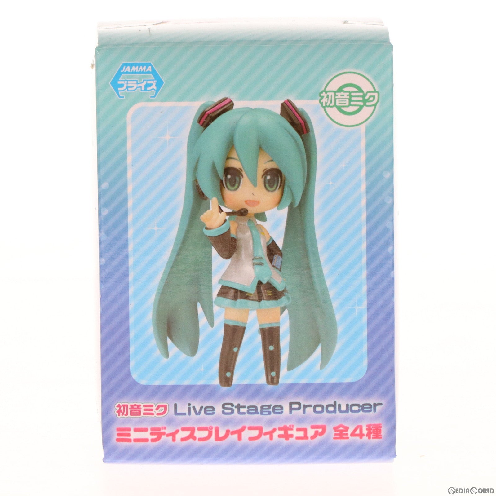 【中古即納】[FIG] 初音ミク Live Stage Producer ミニディスプレイフィギュア プライズ(26047) セガ(20101231)