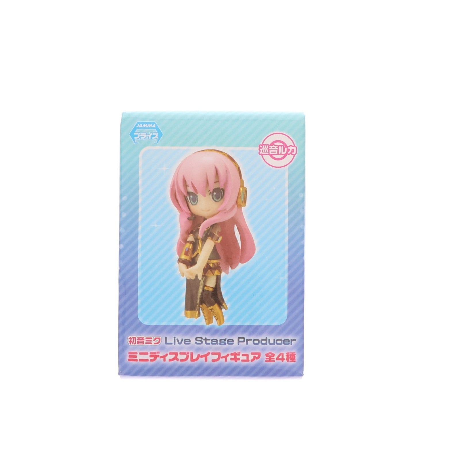 【中古即納】[FIG] 巡音ルカ(めぐりねるか) 初音ミク Live Stage Producer ミニディスプレイフィギュア プライズ(26047) セガ(19991231)