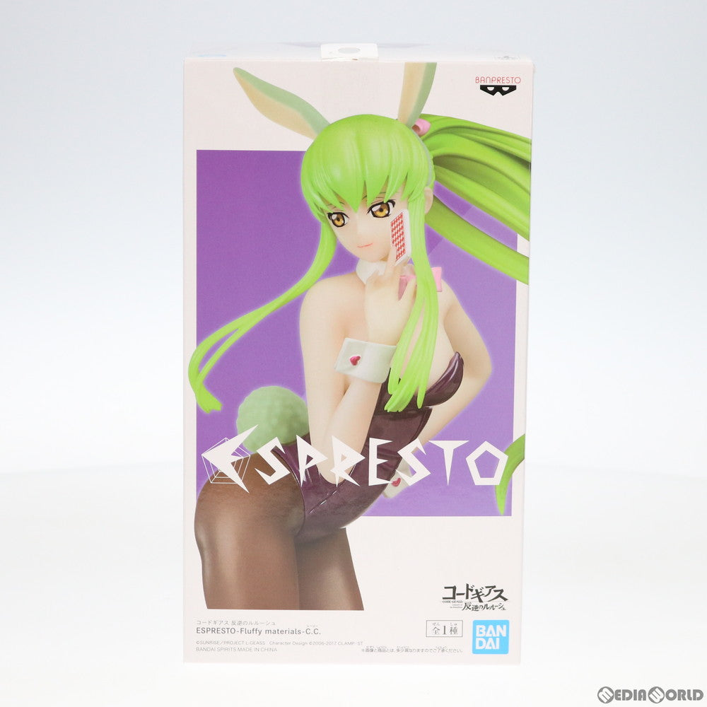 【中古即納】[FIG] C.C.(シーツー) ESPRESTO-Fluffy materials-C.C. コードギアス 反逆のルルーシュ フィギュア プライズ(81918) バンプレスト(20200331)