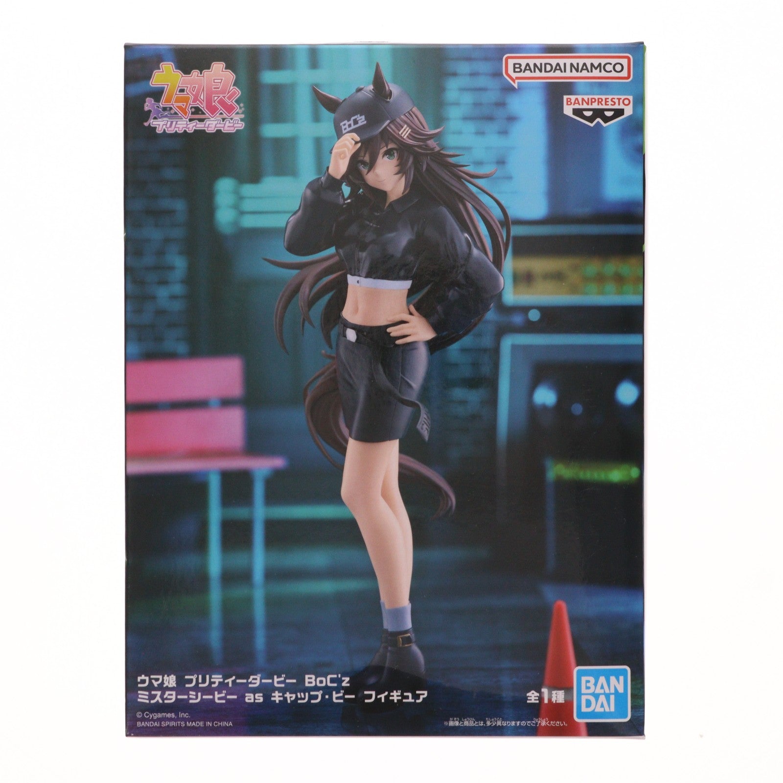 【中古即納】[FIG] ミスターシービー ウマ娘 プリティーダービー BoC'z ミスターシービー as キャップ・ビー フィギュア プライズ(2748520) バンプレスト(20250306)