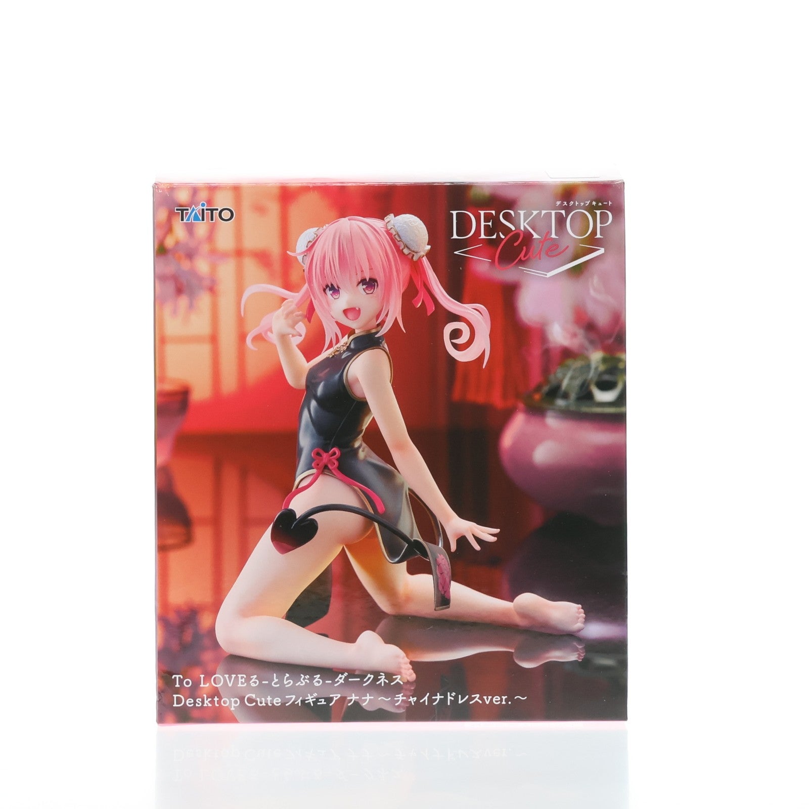【中古即納】[FIG] ナナ・アスタ・デビルーク To LOVEる-とらぶる-ダークネス Desktop Cute フィギュア ナナ～チャイナドレスver.～ プライズ(451993200) タイトー(20260117)