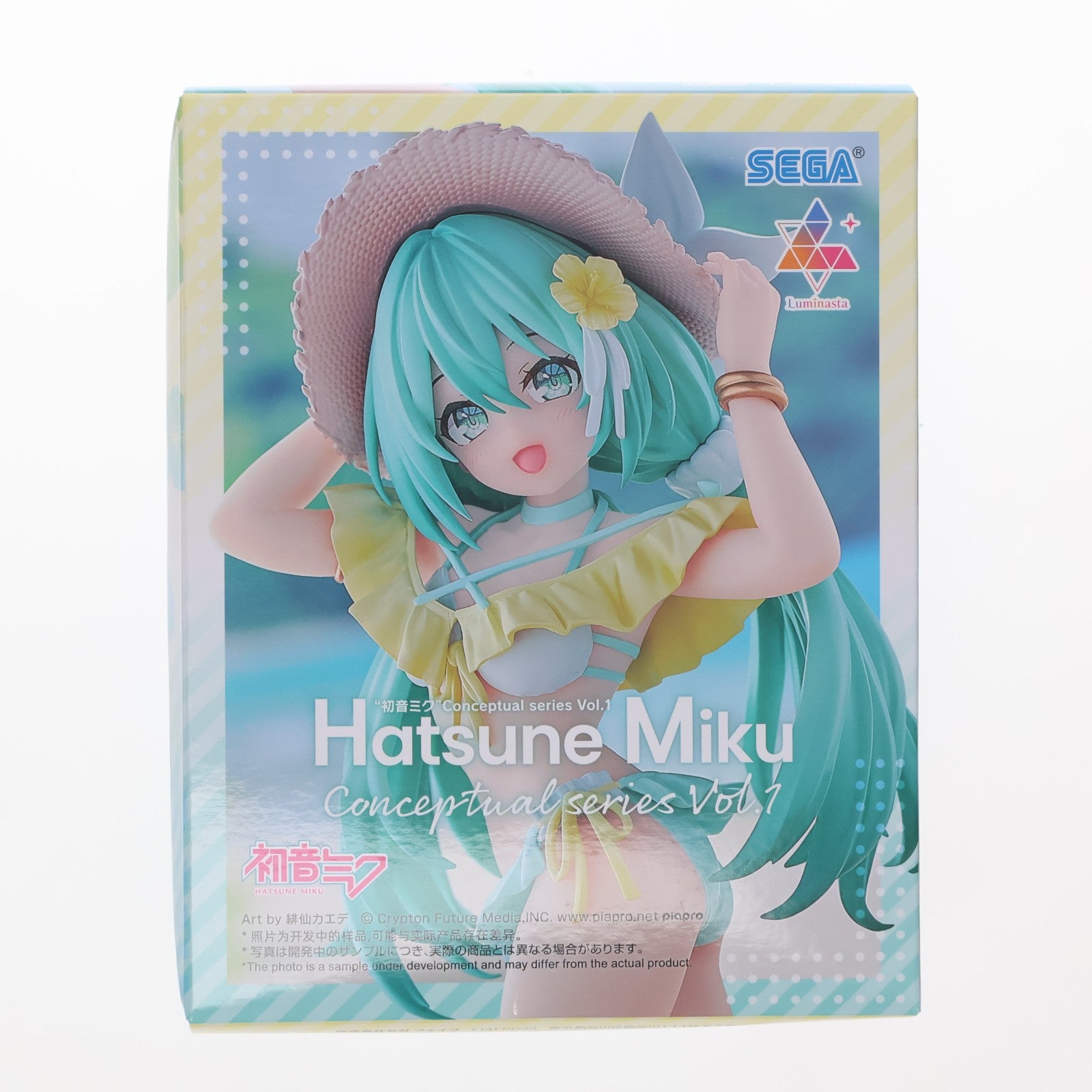 【中古即納】[FIG] 初音ミク キャラクター・ボーカル・シリーズ01 初音ミク 初音ミクシリーズ Luminasta『初音ミク』Conceptual series Vol.1 フィギュア プライズ(1120131) セガ(20250718)