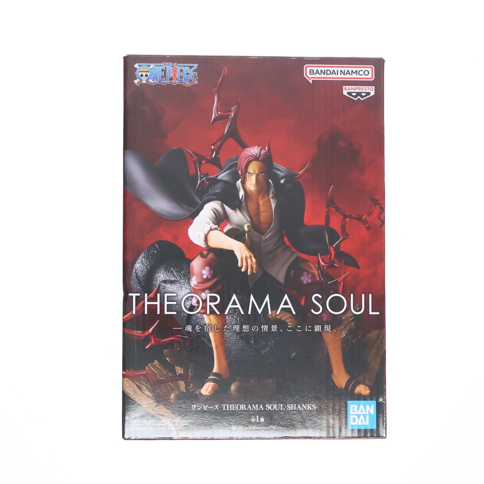 【中古即納】[FIG] シャンクス ワンピース THEORAMA SOUL-SHANKS- ONE PIECE フィギュア プライズ(2828454) バンプレスト(20260312)