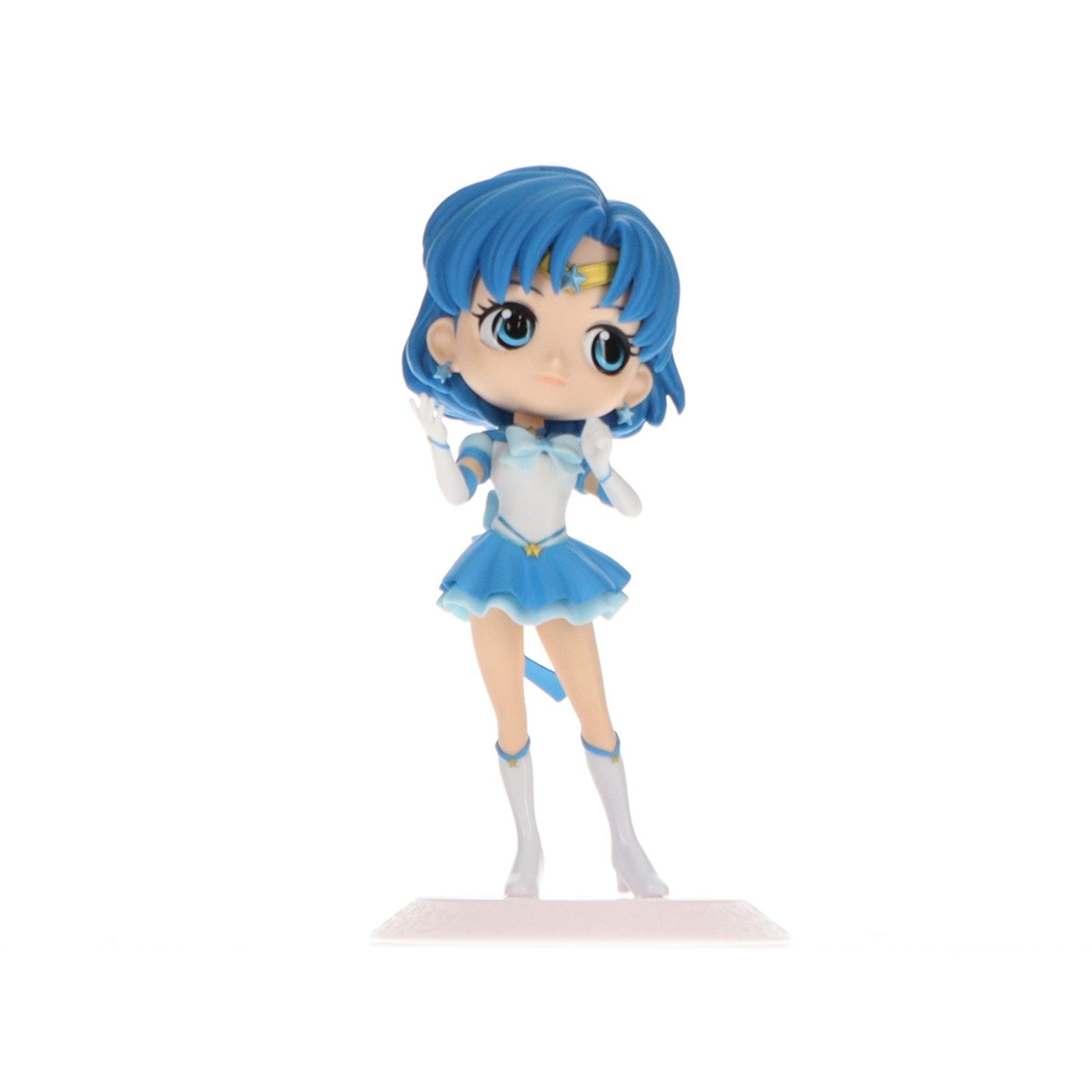 【中古即納】[FIG] エターナルセーラーマーキュリー A(手上げ) 劇場版「美少女戦士セーラームーンCosmos」 Q posket-ETERNAL SAILOR MERCURY- フィギュア プライズ(2644041) バンプレスト(20230620)
