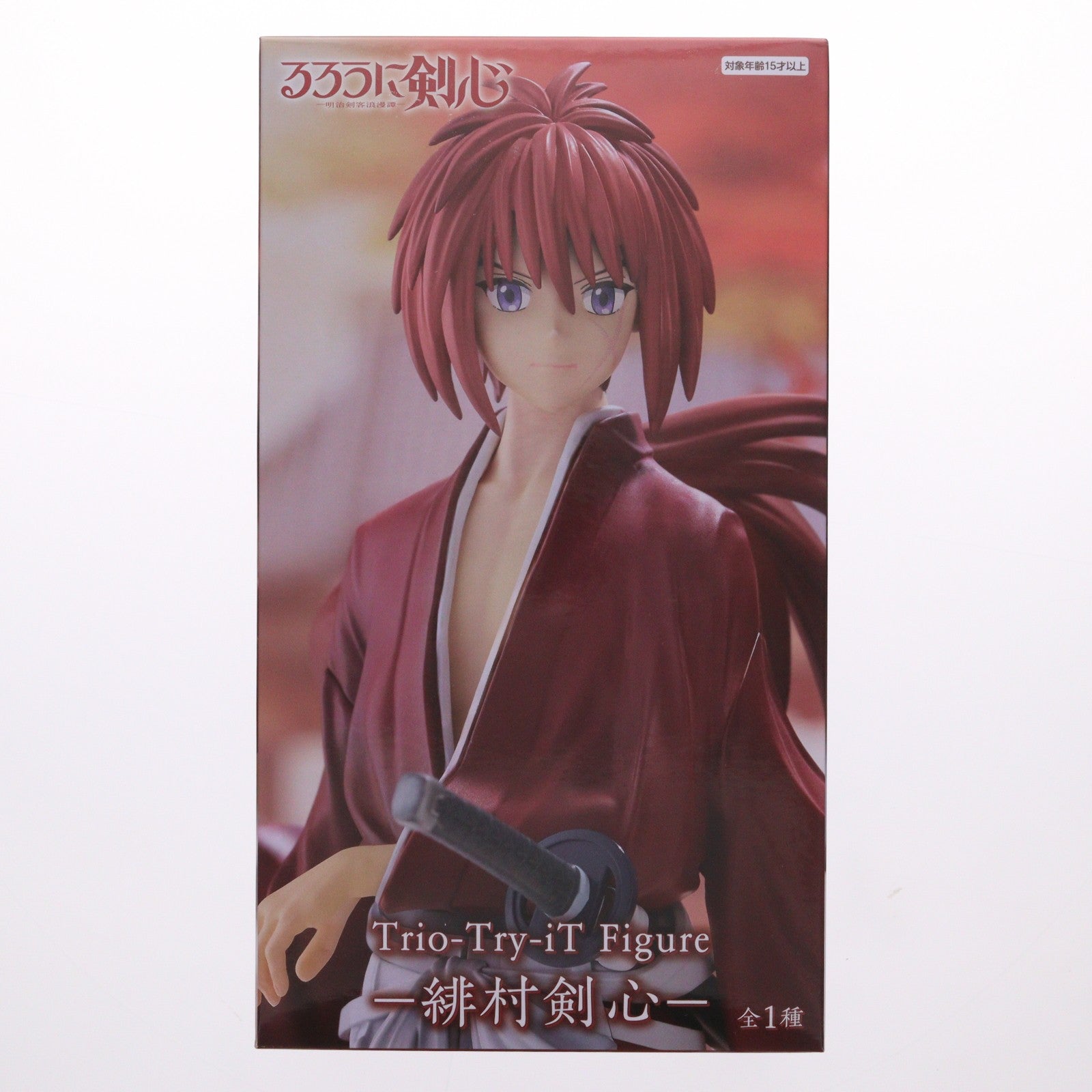 【中古即納】[FIG] 緋村剣心(ひむらけんしん) るろうに剣心 -明治剣客浪漫譚- Trio-Try-iT Figure-緋村剣心- フィギュア プライズ(AMU-PRZ18539) フリュー(20250626)
