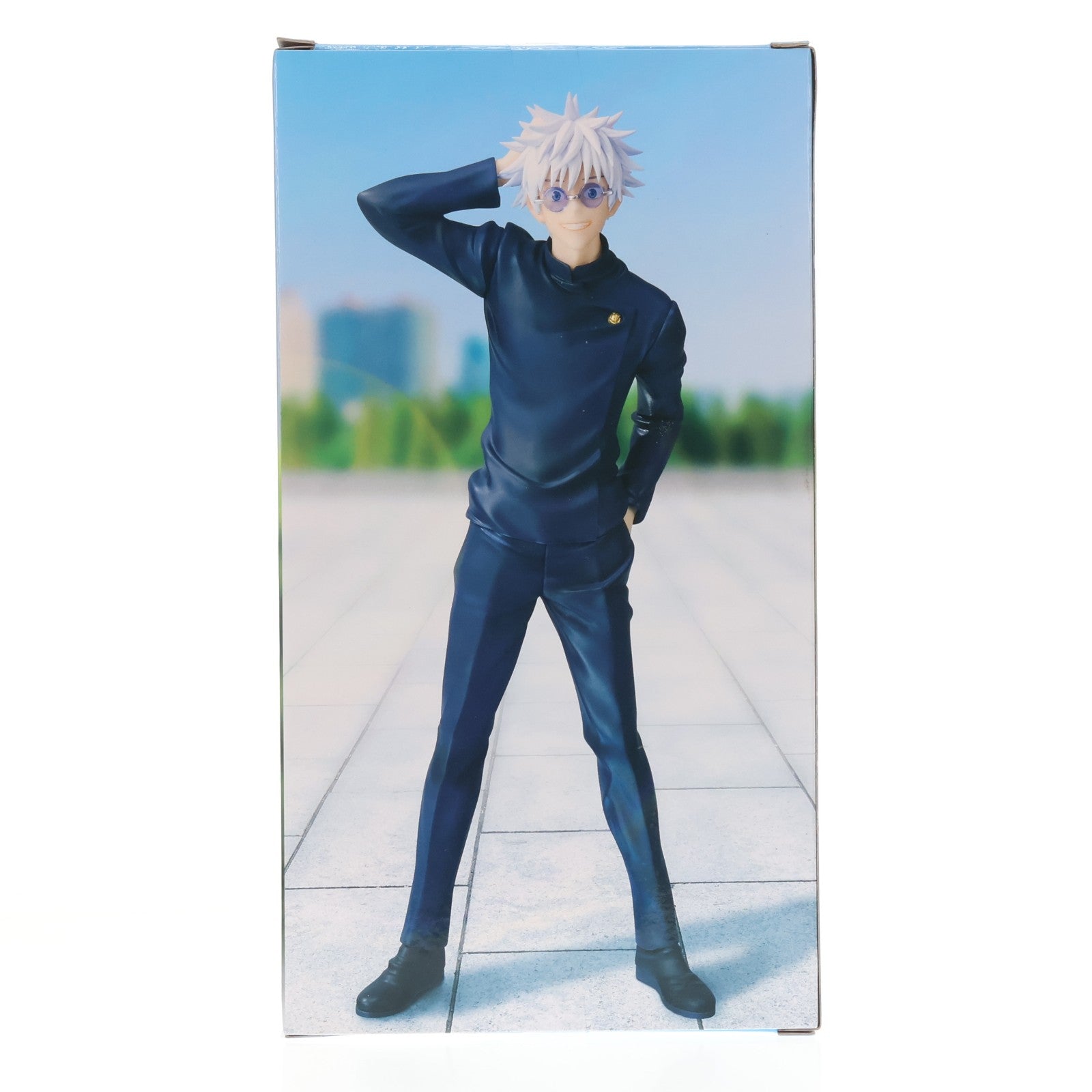 【中古即納】[FIG] GiGO限定 五条悟(ごじょうさとる) 呪術高専Ver. 呪術廻戦 Vivitフィギュア プライズ(SS15979G) システムサービス(20250621)