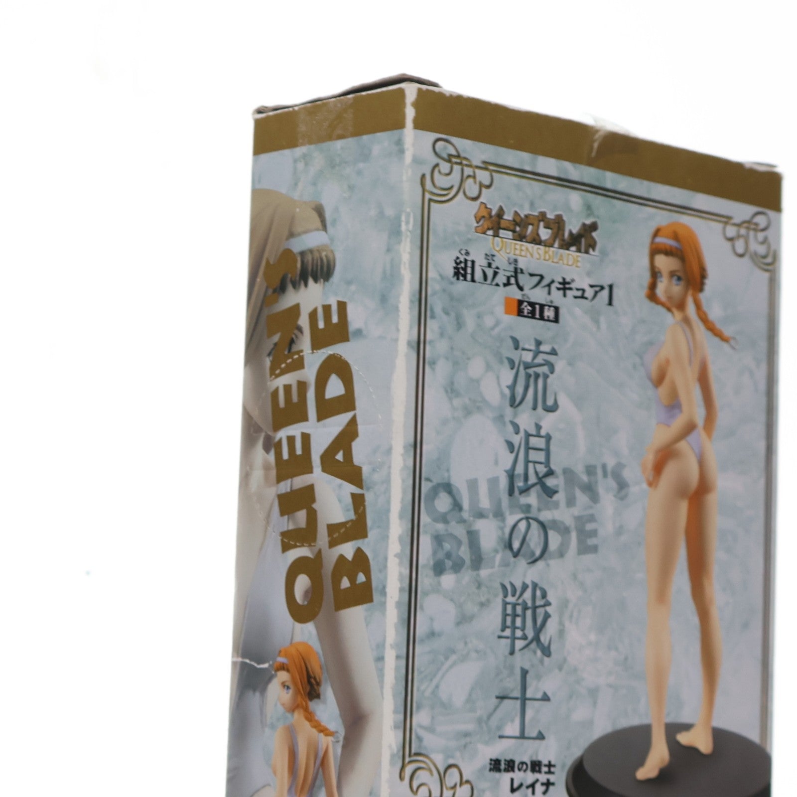【中古即納】[FIG] 流浪の戦士レイナ クイーンズブレイド 組立式フィギュア1 プライズ バンプレスト(20101231)
