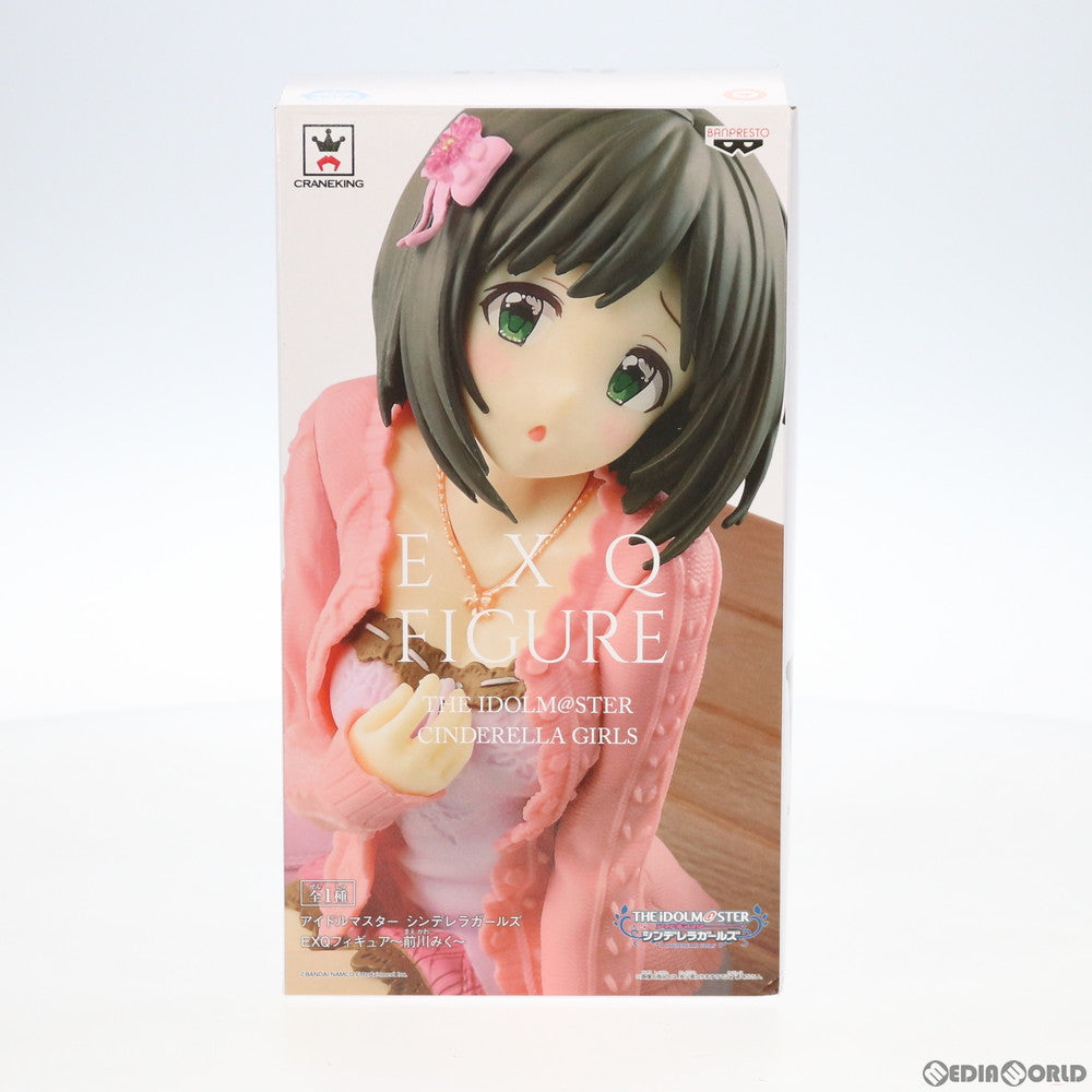 【中古即納】[FIG] 前川みく(まえかわみく) EXQフィギュア アイドルマスター シンデレラガールズ プライズ(39077) バンプレスト(20190120)