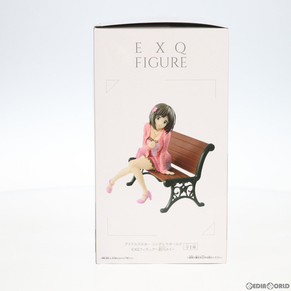 【中古即納】[FIG] 前川みく(まえかわみく) EXQフィギュア アイドルマスター シンデレラガールズ プライズ(39077) バンプレスト(20190120)