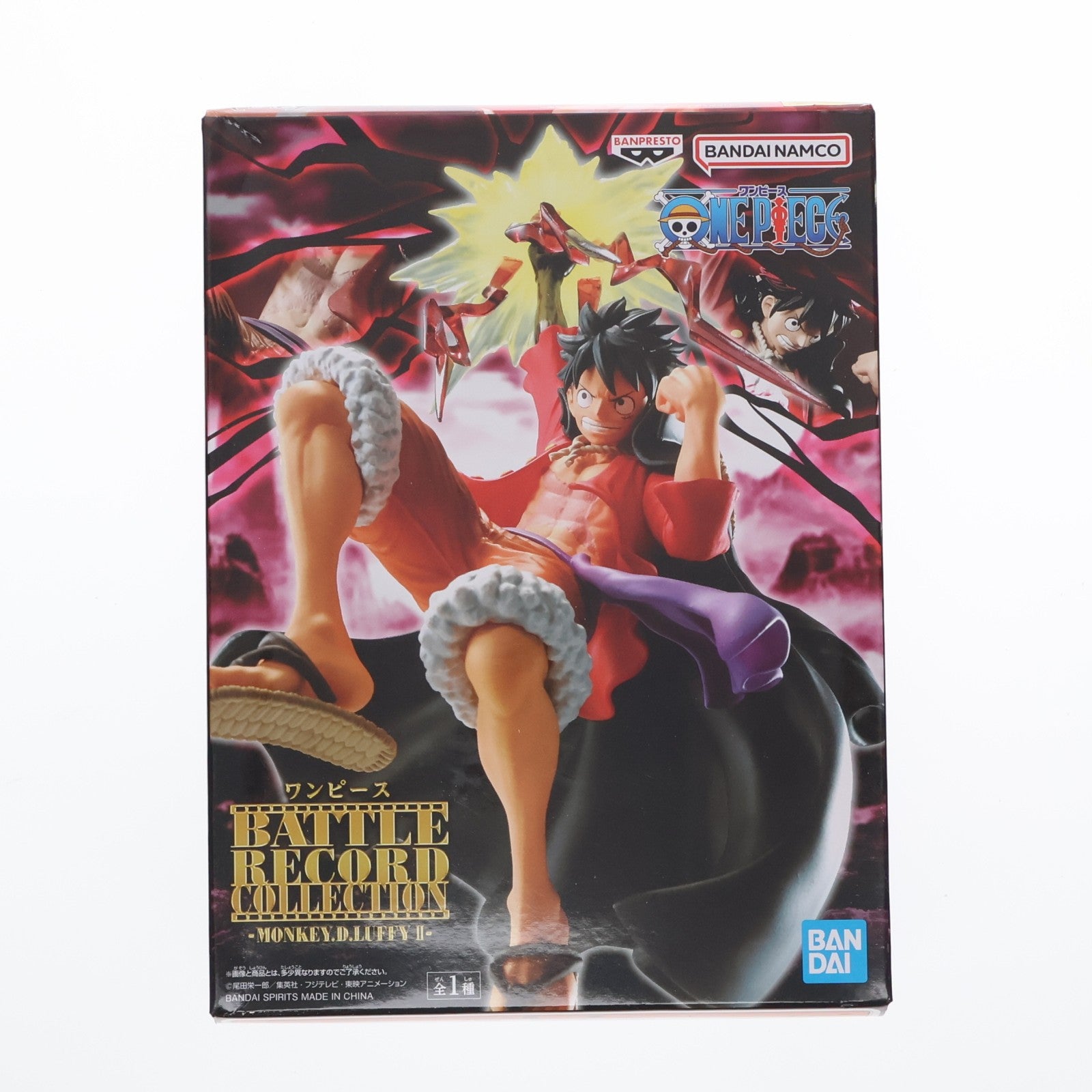 【中古即納】[FIG] モンキー・D・ルフィ ワンピース BATTLE RECORD COLLECTION-MONKEY.D.LUFFY II- ONE PIECE フィギュア プライズ(2562859) バンプレスト(20230331)