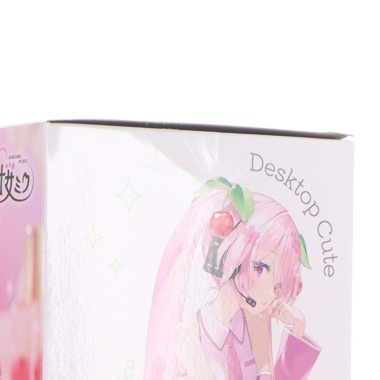【中古即納】[FIG] 桜ミク キャラクター・ボーカル・シリーズ01 初音ミク Desktop Cute フィギュア ～さくらんぼクッションver.～ プライズ(451846200) タイトー(20250228)