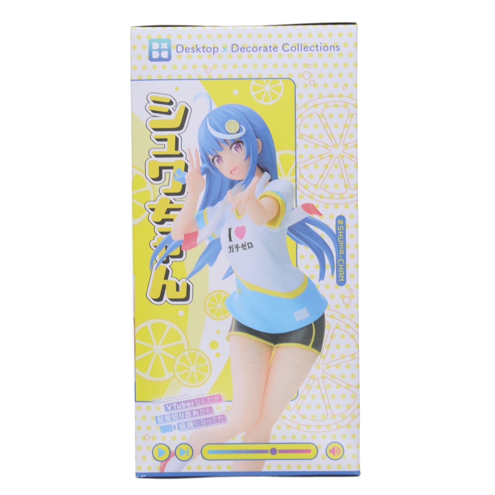 【中古即納】[FIG] シュワちゃん VTuberなんだが配信切り忘れたら伝説になってた Desktop×Decorate Collections『シュワちゃん』 フィギュア プライズ(1115216) セガ(20250131)