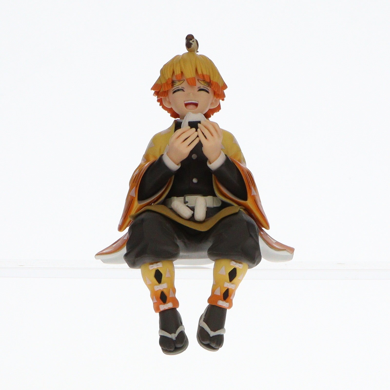 【中古即納】[FIG] 我妻善逸(あがつまぜんいつ) 鬼滅の刃 ちょこのせプレミアムフィギュア プライズ(1046639) セガ(20201220)