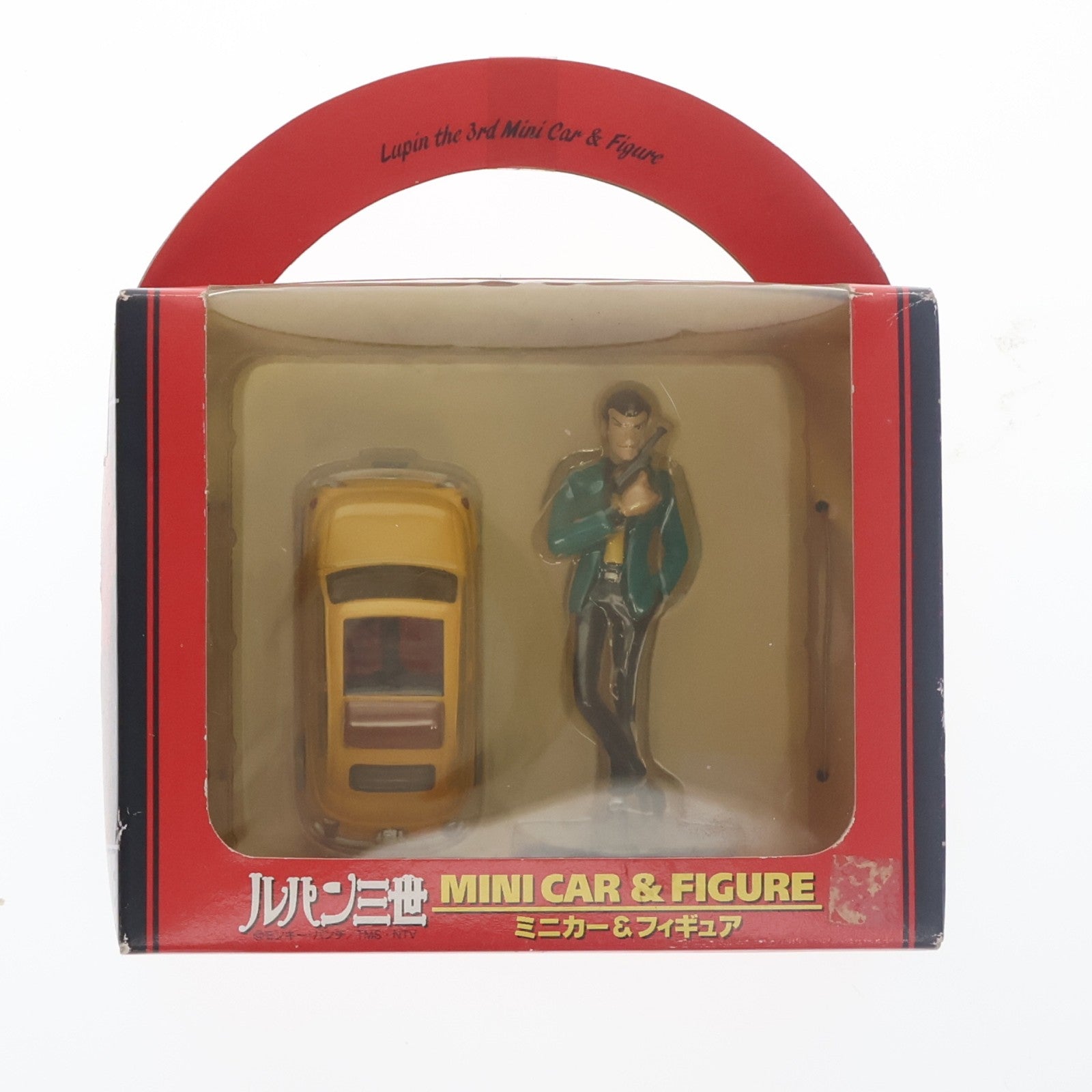【中古即納】[FIG] ルパン三世&フィアット 500 ルパン三世 ミニカー&フィギュア プライズ バンプレスト(19991231)