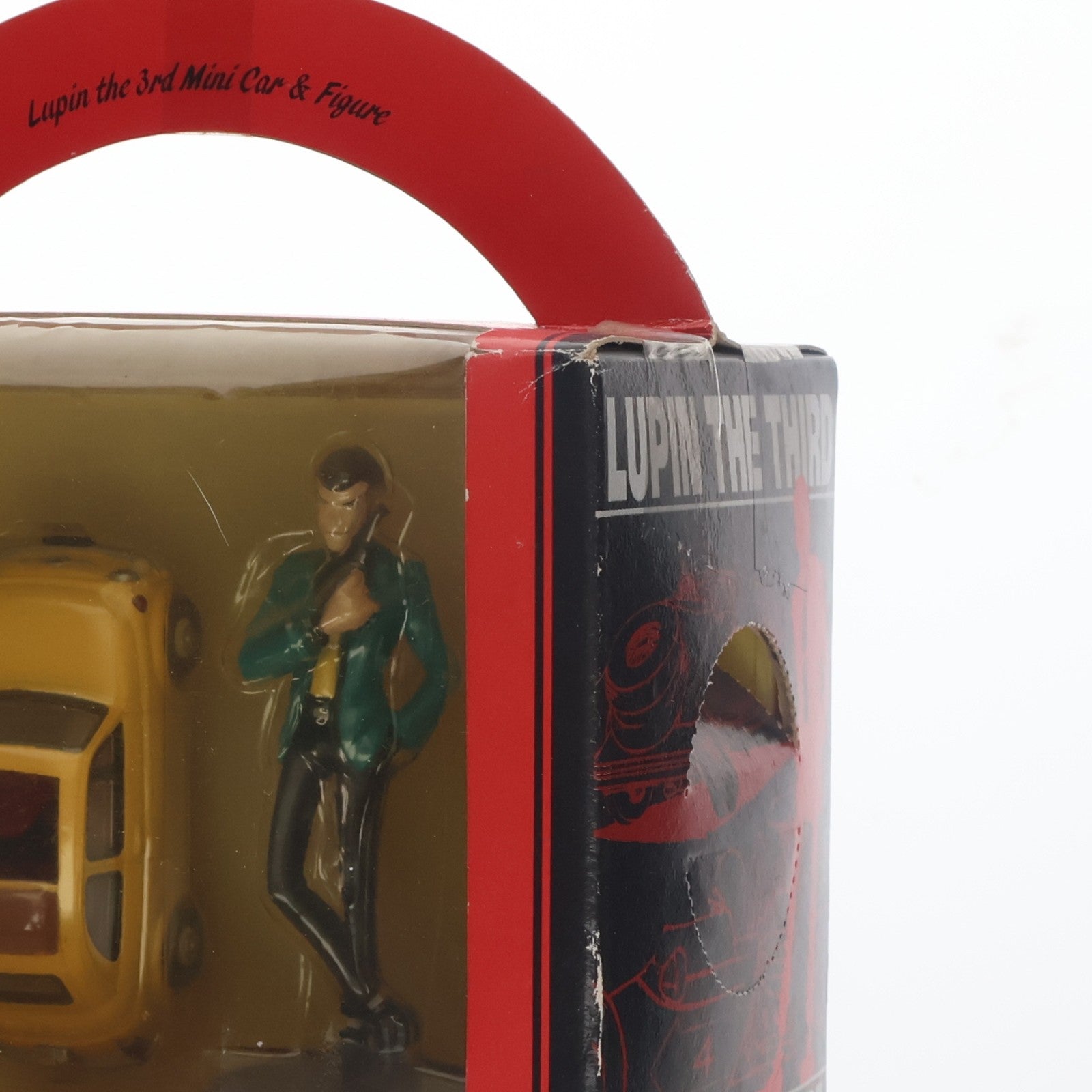 【中古即納】[FIG] ルパン三世&フィアット 500 ルパン三世 ミニカー&フィギュア プライズ バンプレスト(19991231)