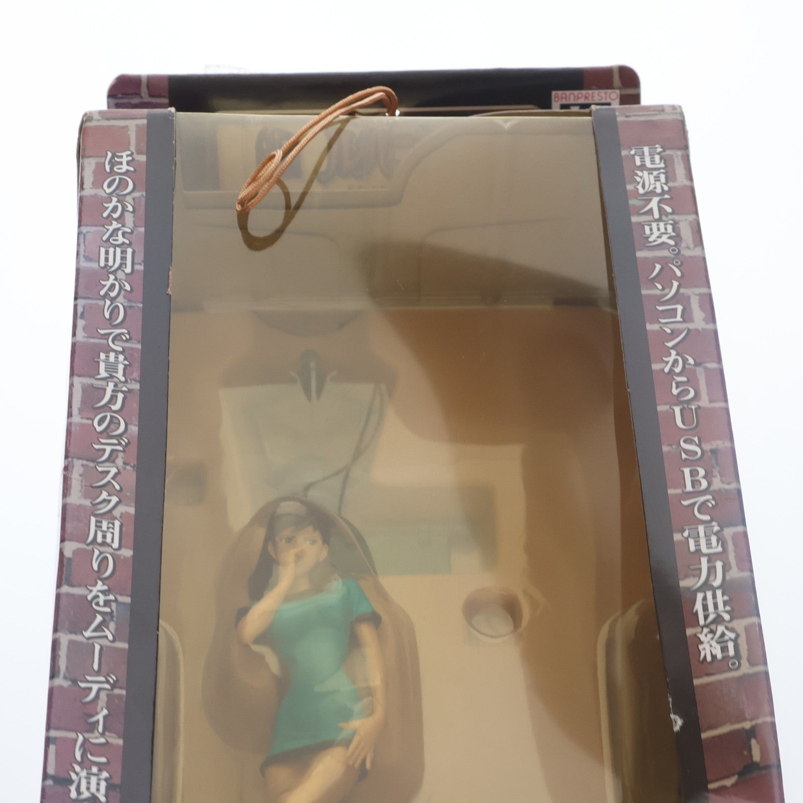 【中古即納】[FIG] 峰不二子(グリーン)(みねふじこ) ルパン三世 USBケーブル接続ライト&フィギュア プライズ バンプレスト(19991231)