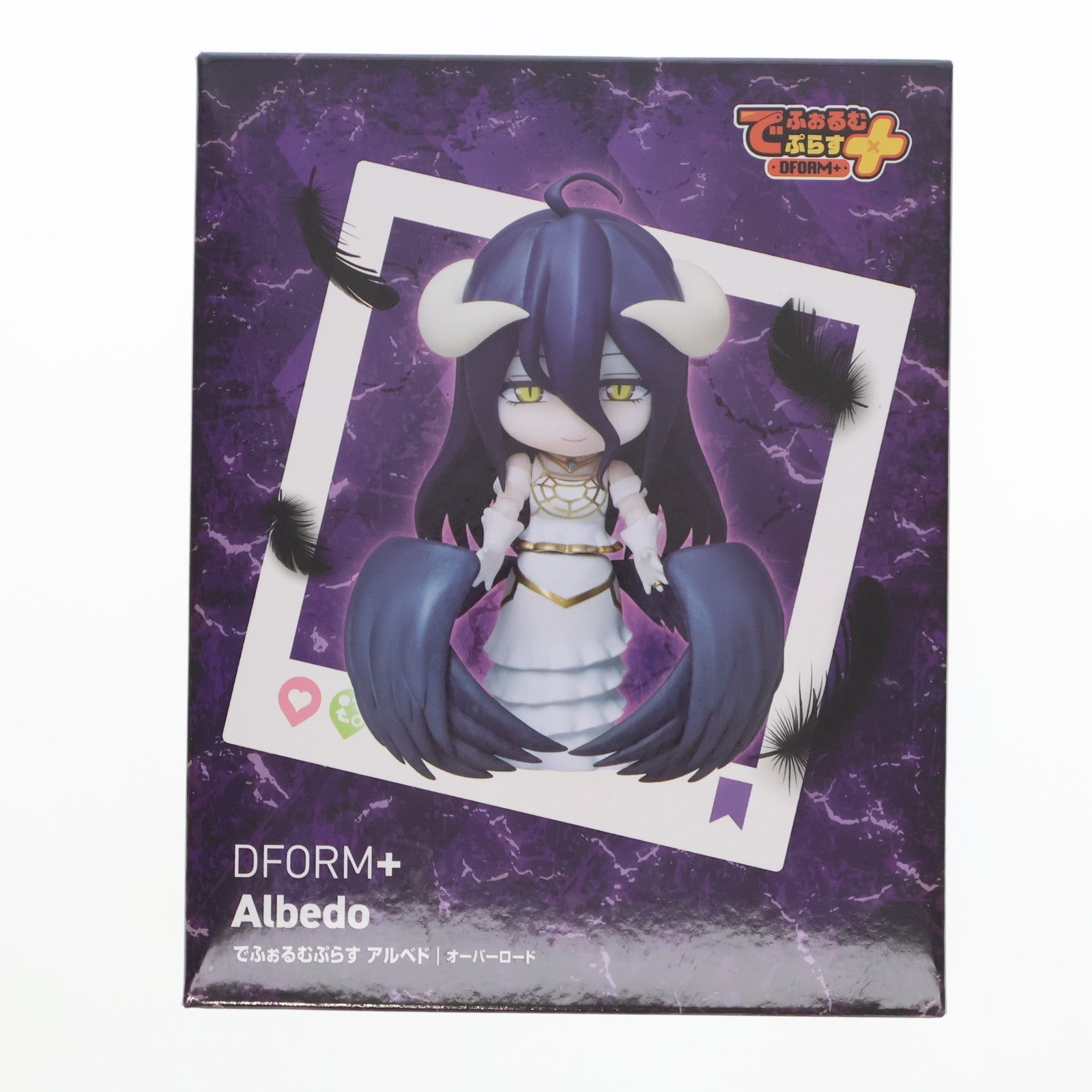 【中古即納】[FIG] でふぉるむぷらす アルベド オーバーロードIV フルアクションデフォルメフィギュア プライズ(ELC000206) エルココ(20250331)