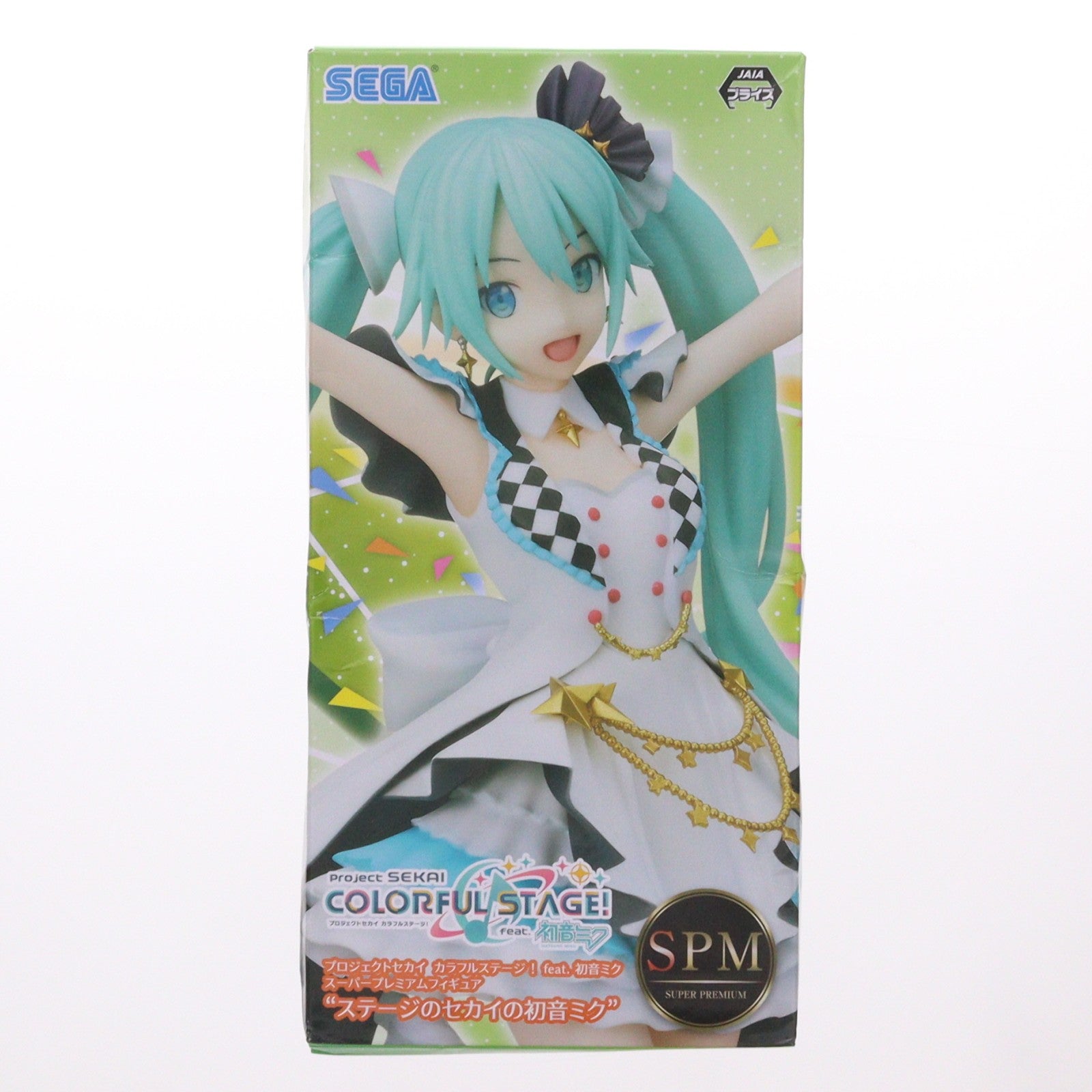 【中古即納】[FIG] ステージのセカイの初音ミク プロジェクトセカイ カラフルステージ! feat.初音ミク スーパープレミアムフィギュア プライズ(1067813) セガ(20220120)