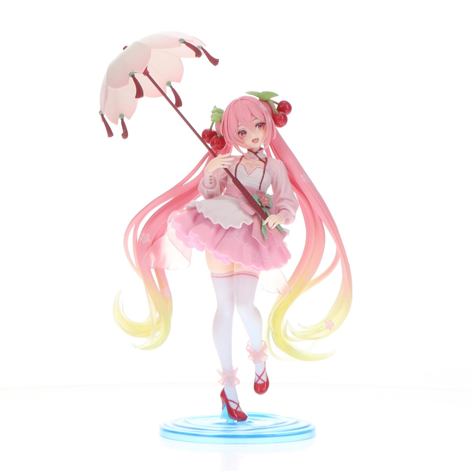 【中古即納】[FIG] 桜ミク キャラクター・ボーカル・シリーズ01 初音ミク AMP+ フィギュア～桜ドレスver.～ プライズ(452000900) タイトー(20260228)