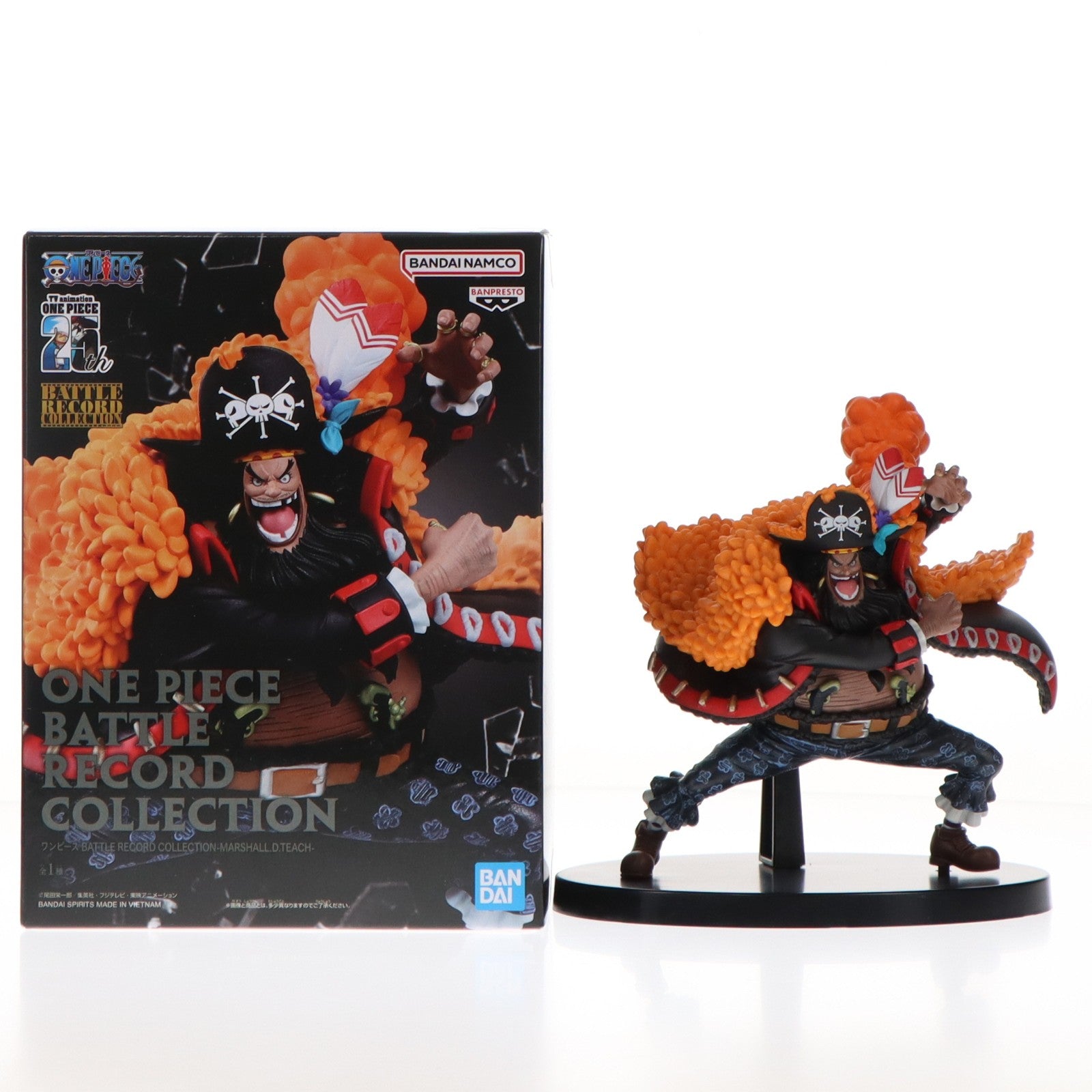 【中古即納】[FIG] マーシャル・D・ティーチ(黒ひげ) ワンピース BATTLE RECORD COLLECTION-MARSHALL.D.TEACH- ONE PIECE フィギュア プライズ(2712788) バンプレスト(20250325)