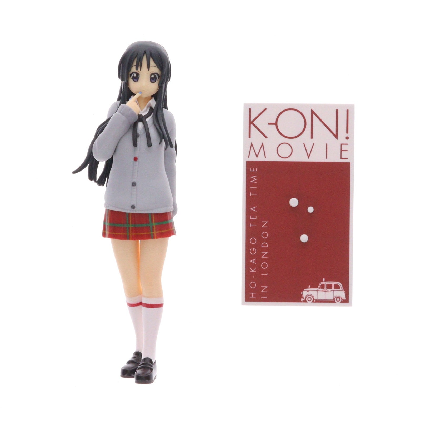 【中古即納】[FIG] 秋山澪(あきやまみお) 映画 けいおん! DXFフィギュア～HTT-GRAY-STYLE～澪&律 プライズ(48363) バンプレスト(20130410)
