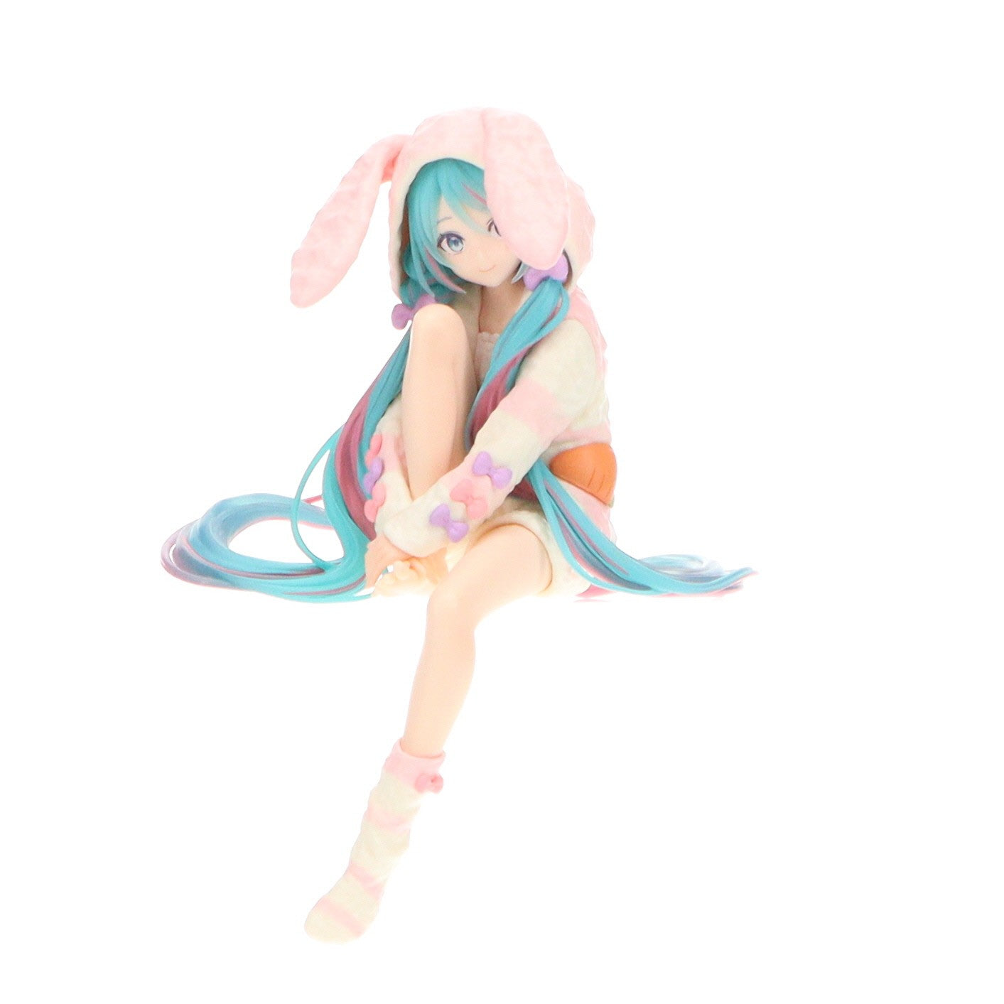 【中古即納】[FIG] 初音ミク VOCALOID(ボーカロイド) ぬーどるストッパーフィギュア -うさ耳パジャマ- プライズ(AMU-PRZ17756) フリュー(20241130)