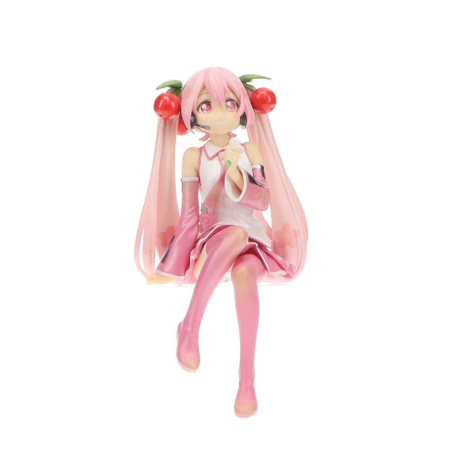 【中古即納】[FIG] 桜ミク キャラクター・ボーカル・シリーズ01 初音ミク ぬーどるストッパーフィギュア-桜ミク 2022- プライズ(AMU-PRZ12941) フリュー(20220228)