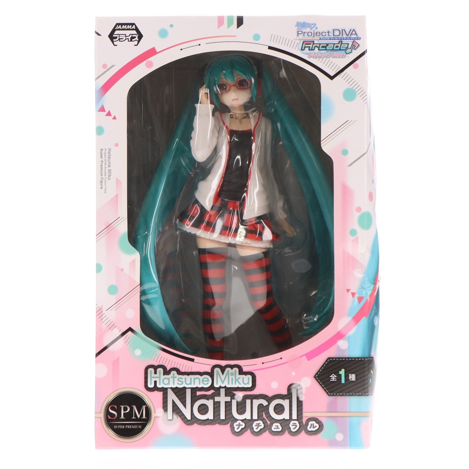 【中古即納】[FIG] 初音ミク ナチュラル 初音ミク Project DIVA Arcade Future Tone スーパープレミアムフィギュア プライズ(1010463) セガ(20150810)