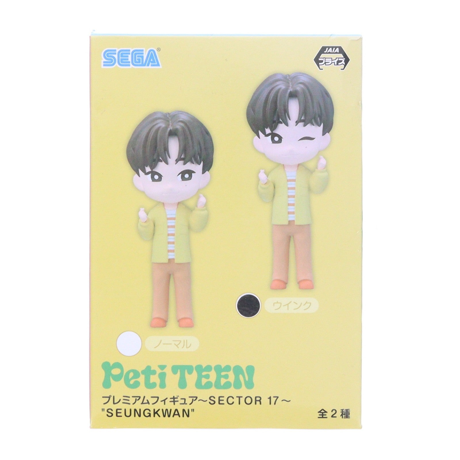 【中古即納】[FIG] スングァン(ウインク) SEVENTEEN(セブンティーン) PetiTEEN プレミアムフィギュア～SECTOR 17～『SEUNGKWAN』 プライズ(1104804) セガ(20231231)