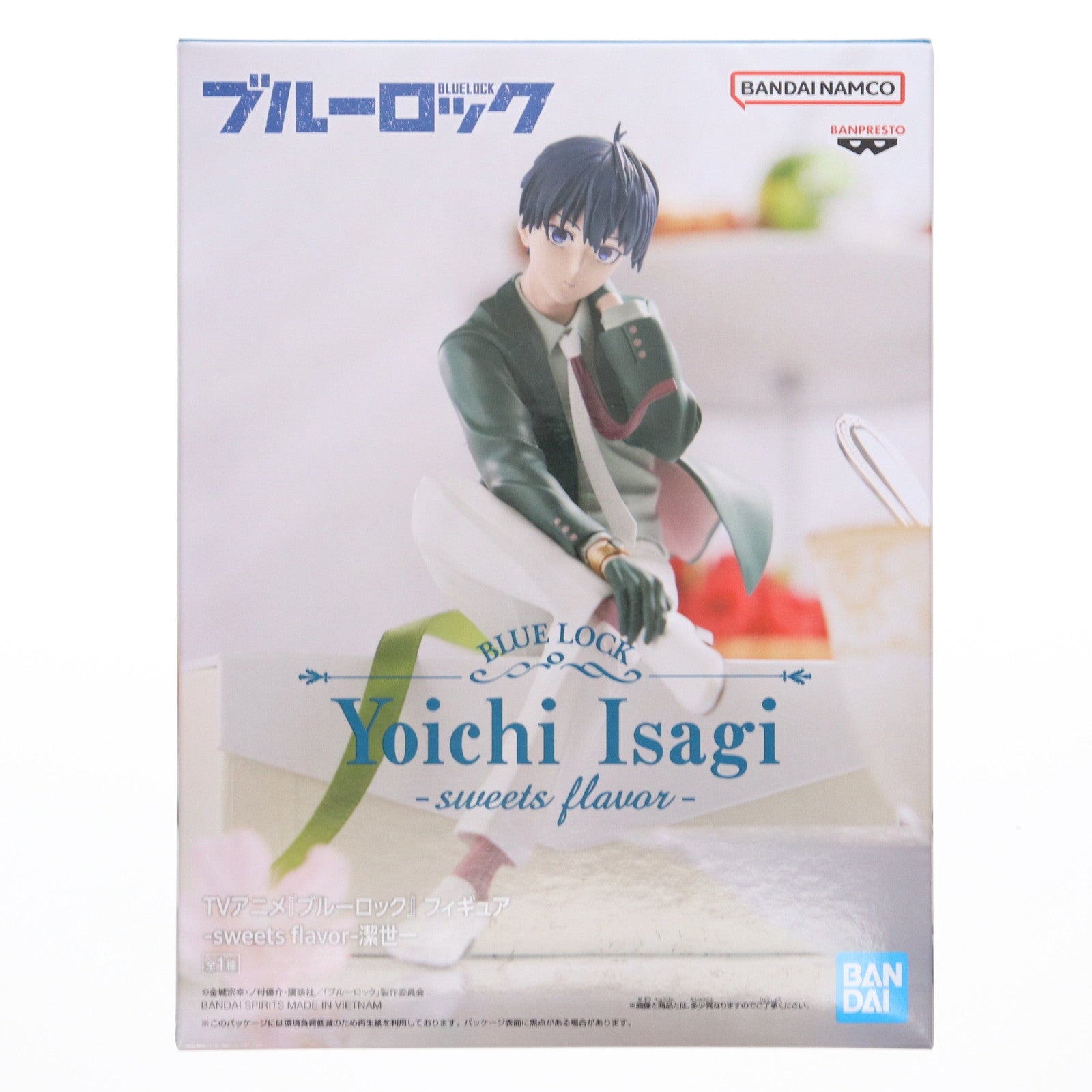 【中古即納】[FIG] 潔世一(いさぎよいち) ブルーロック フィギュア-sweets flavor-潔世一 プライズ(2761530) バンプレスト(20250710)