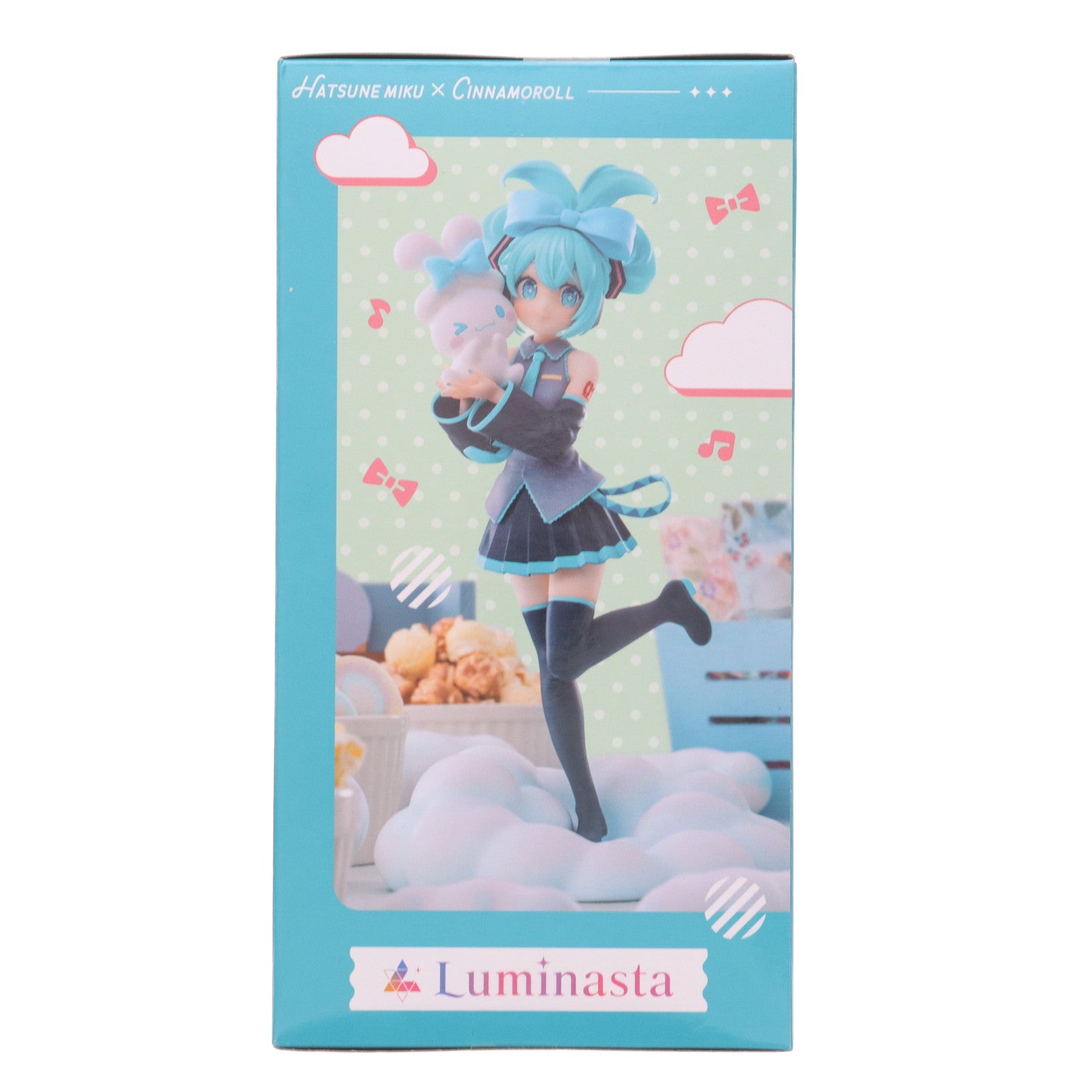 【中古即納】[FIG] 初音ミク×シナモロール 初音ミクシリーズ Luminasta『初音ミク×シナモロール』 フィギュア プライズ(1106449) セガ(20231210)