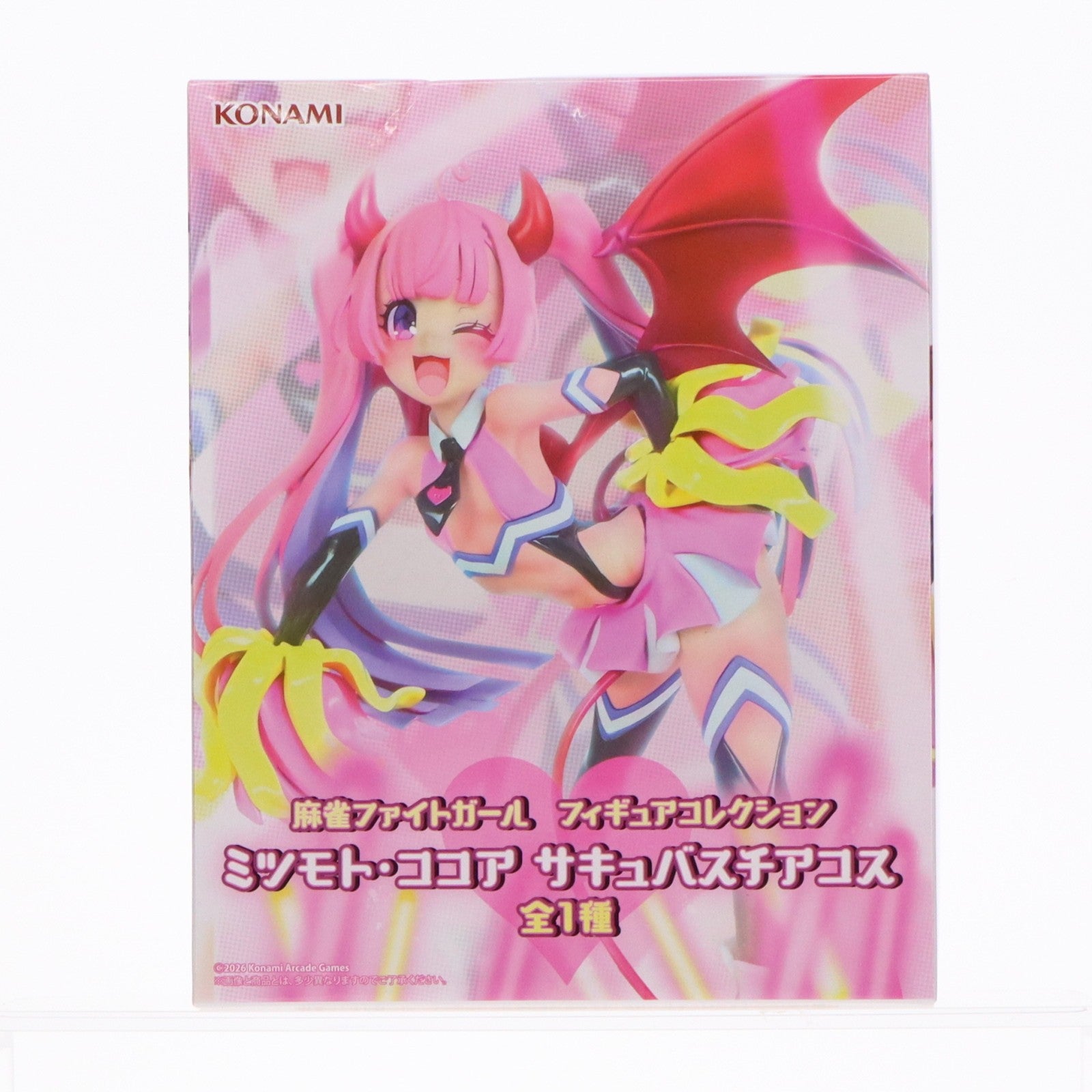 【中古即納】[FIG] ミツモト・ココア 麻雀ファイトガール フィギュアコレクション ミツモト・ココア サキュバスチアコス プライズ コナミ(20260226)