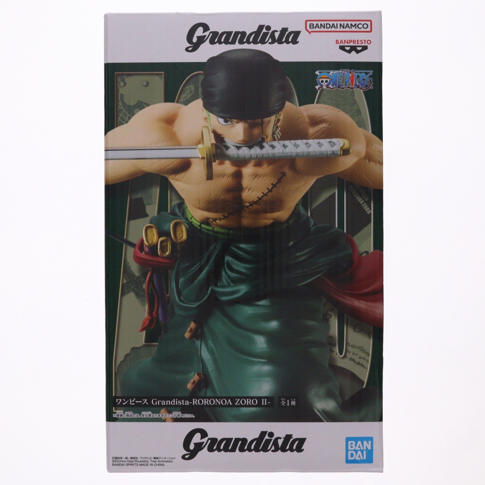 【中古即納】[FIG] ロロノア・ゾロ ワンピース Grandista-RORONOA ZORO II- ONE PIECE フィギュア プライズ(2814781) バンプレスト(20260108)