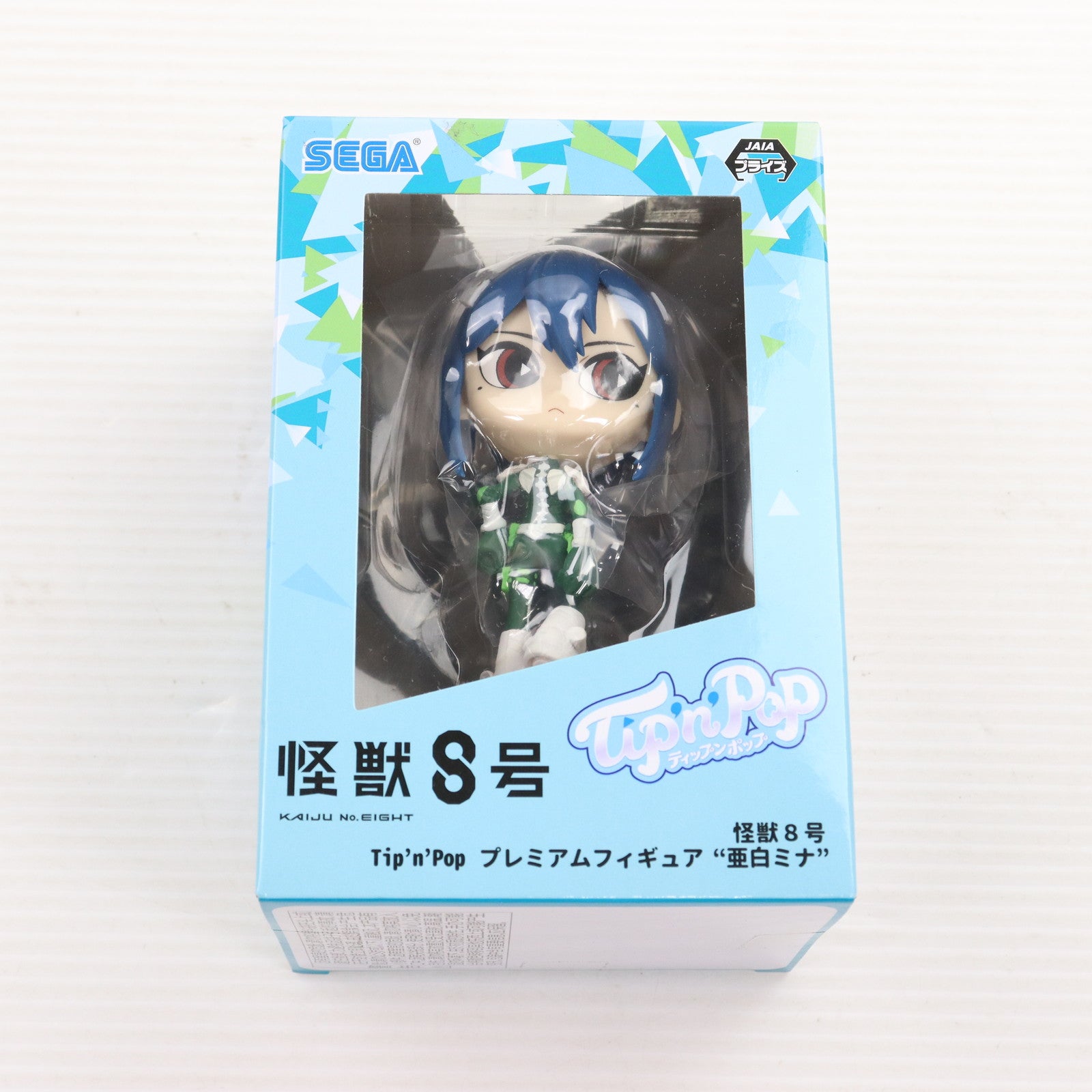 【中古即納】[FIG] 亜白ミナ(ビビット)(あしろみな) 怪獣8号 Tip'n'Pop プレミアムフィギュア『亜白ミナ』 プライズ(1110671) セガ(20240531)
