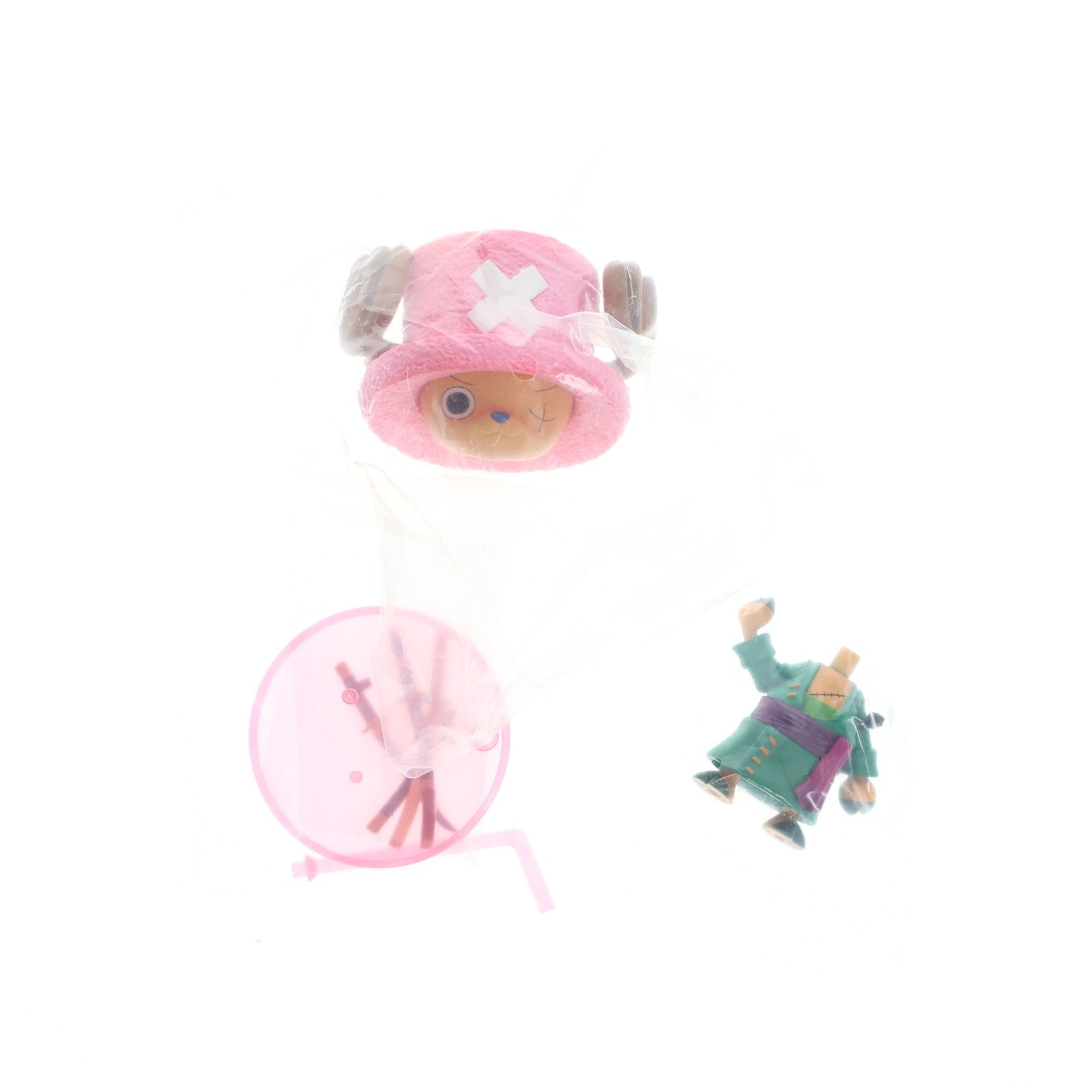 【中古即納】[FIG] チョッパー (ゾロVer.) ワンピース 目指せ海賊フィギュア～新世界編～ ONE PIECE フィギュア プライズ(47694) バンプレスト(20120331)