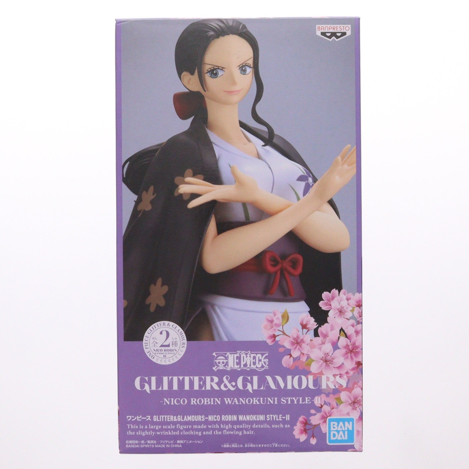 【中古即納】[FIG] ニコ・ロビン A(羽織あり) ワンピース GLITTER&GLAMOURS -NICO ROBIN WANOKUNI STYLE-II ONE PIECE フィギュア プライズ(2580787) バンプレスト(20220630)