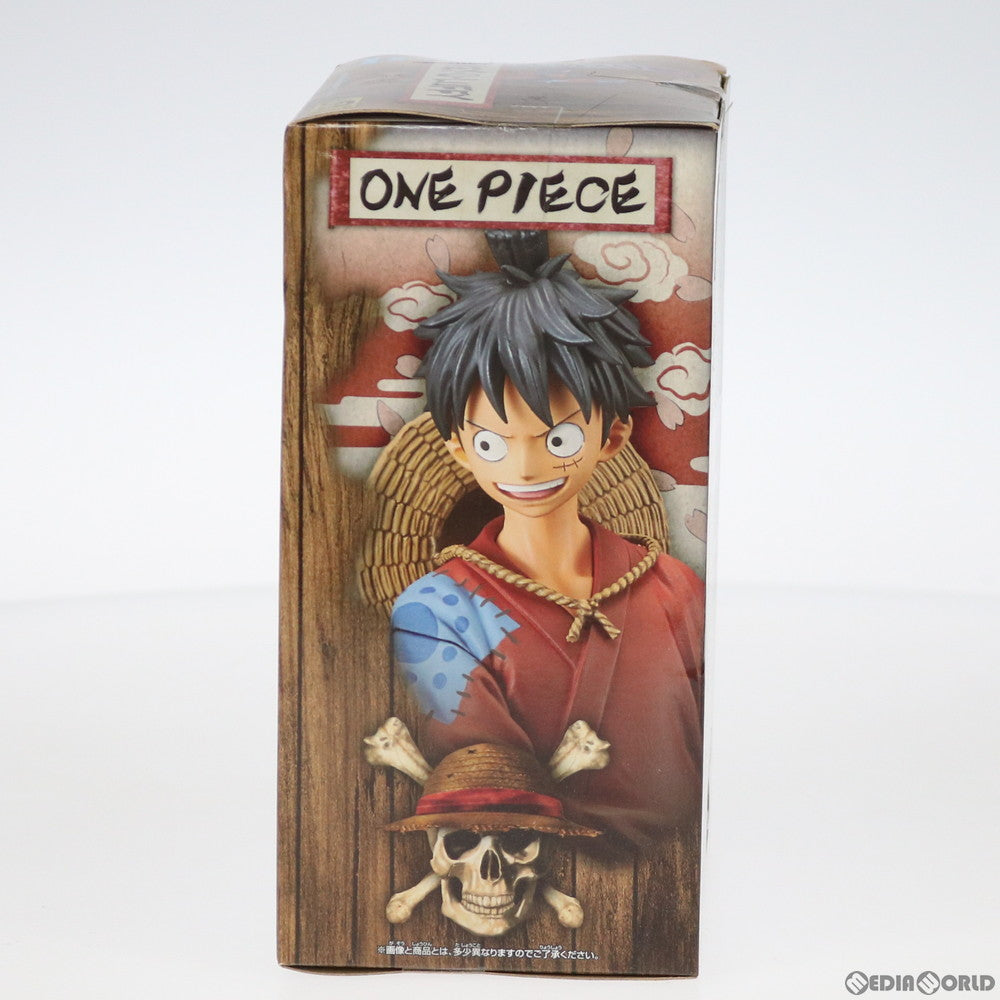 【中古即納】[FIG] モンキー・D・ルフィ ワンピース DXF～THE GRANDLINE MEN～ワノ国 vol.1 ONE PIECE フィギュア プライズ(39758) バンプレスト(20191020)