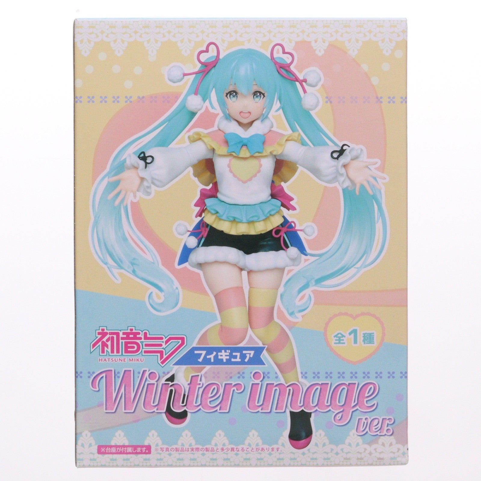 【中古即納】[FIG] 初音ミク Winter image Ver. フィギュア キャラクター・ボーカル・シリーズ01 初音ミク プライズ(451195200) タイトー(20200131)
