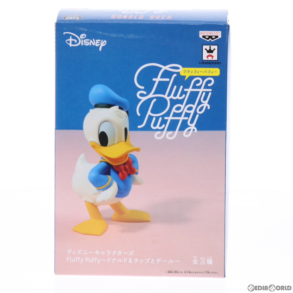 【中古即納】[FIG] ドナルドダック ディズニーキャラクターズ Fluffy Puffy～ドナルド&チップとデール～ ディズニー フィギュア プライズ(38342) バンプレスト(20180517)