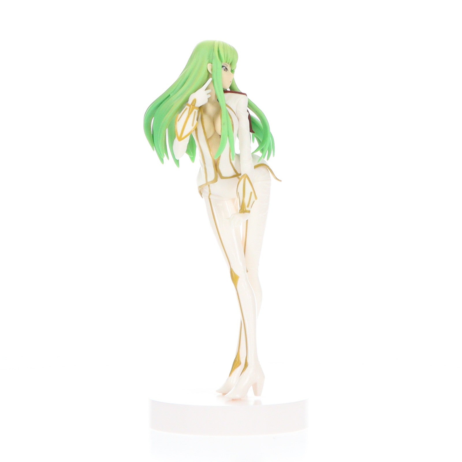 【中古即納】[FIG] C.C.(シーツー) コードギアス 反逆のルルーシュ EXQフィギュア～C.C. Pilot suit～ プライズ(38405) バンプレスト(20180619)