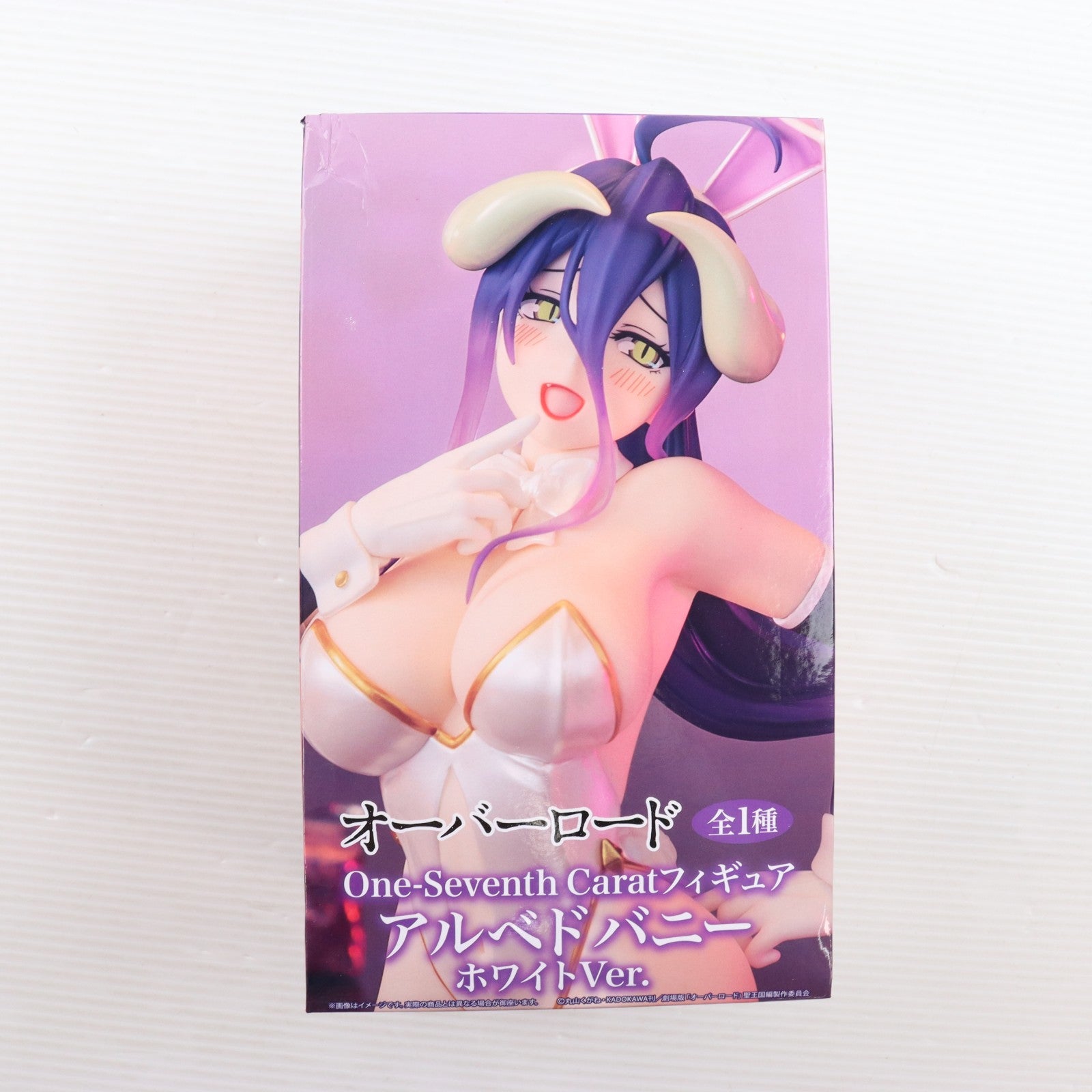 【中古即納】[FIG] アルベド オーバーロード One-Seventh Caratフィギュア バニーホワイトVer. プライズ(SS16816) システムサービス(20260403)