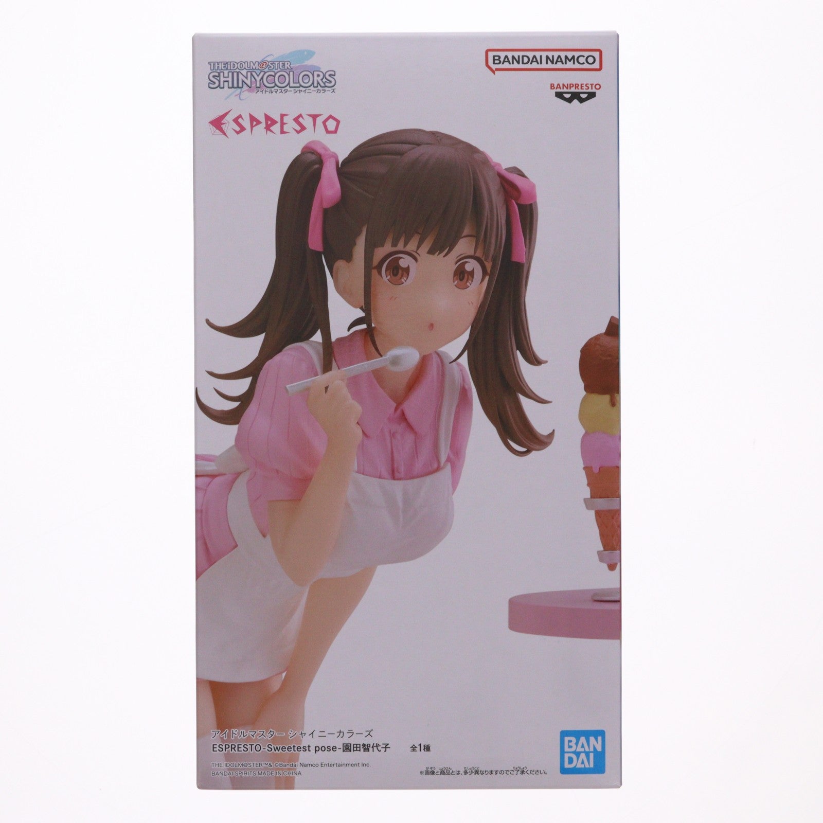 【中古即納】[FIG] 園田智代子(そのだちよこ) アイドルマスター シャイニーカラーズ ESPRESTO-Sweetest pose-園田智代子 フィギュア プライズ(2704351) バンプレスト(20240831)