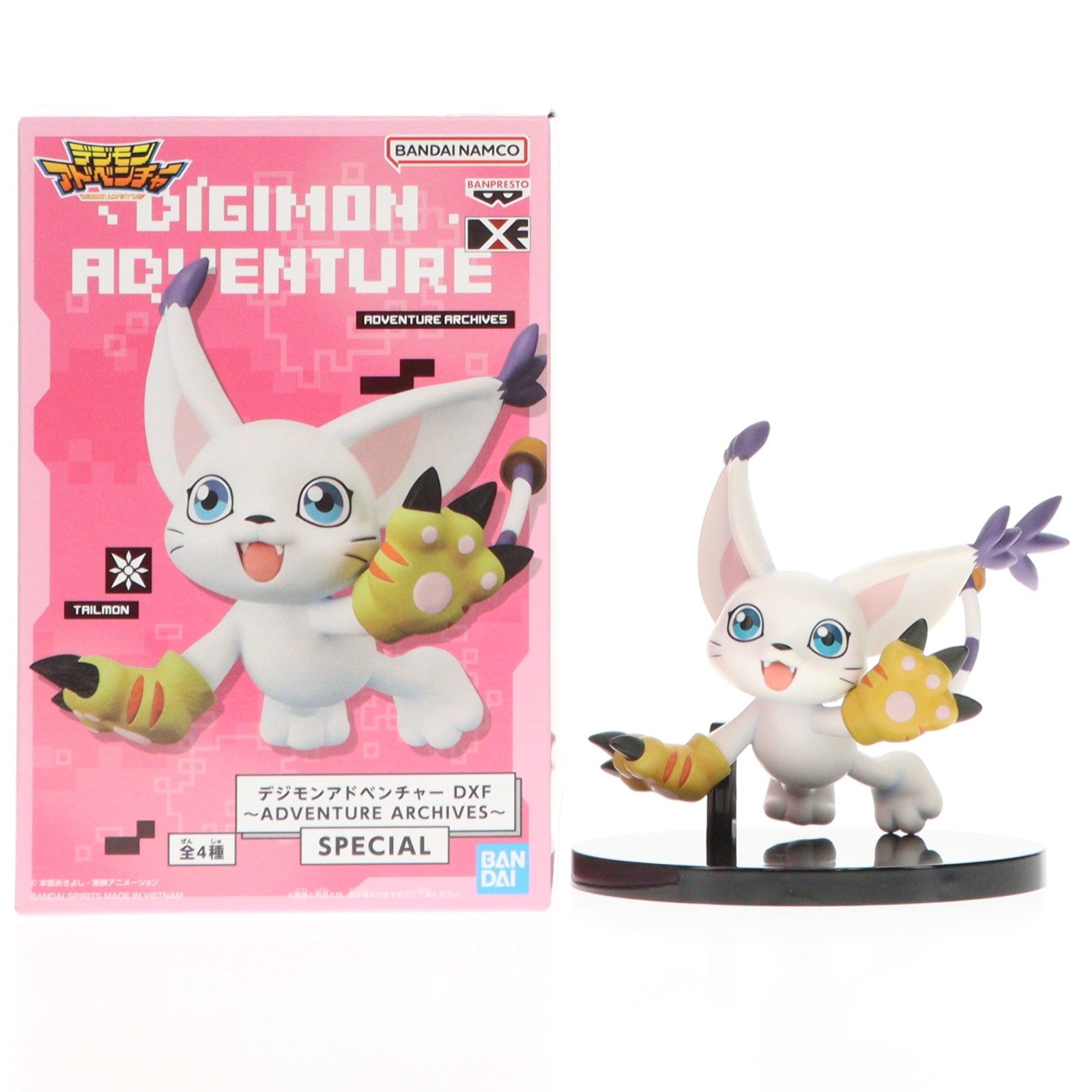【中古即納】[FIG] テイルモン デジモンアドベンチャー DXF～ADVENTURE ARCHIVES～八神ヒカリ・テイルモン フィギュア プライズ(2582994) バンプレスト(20220831)