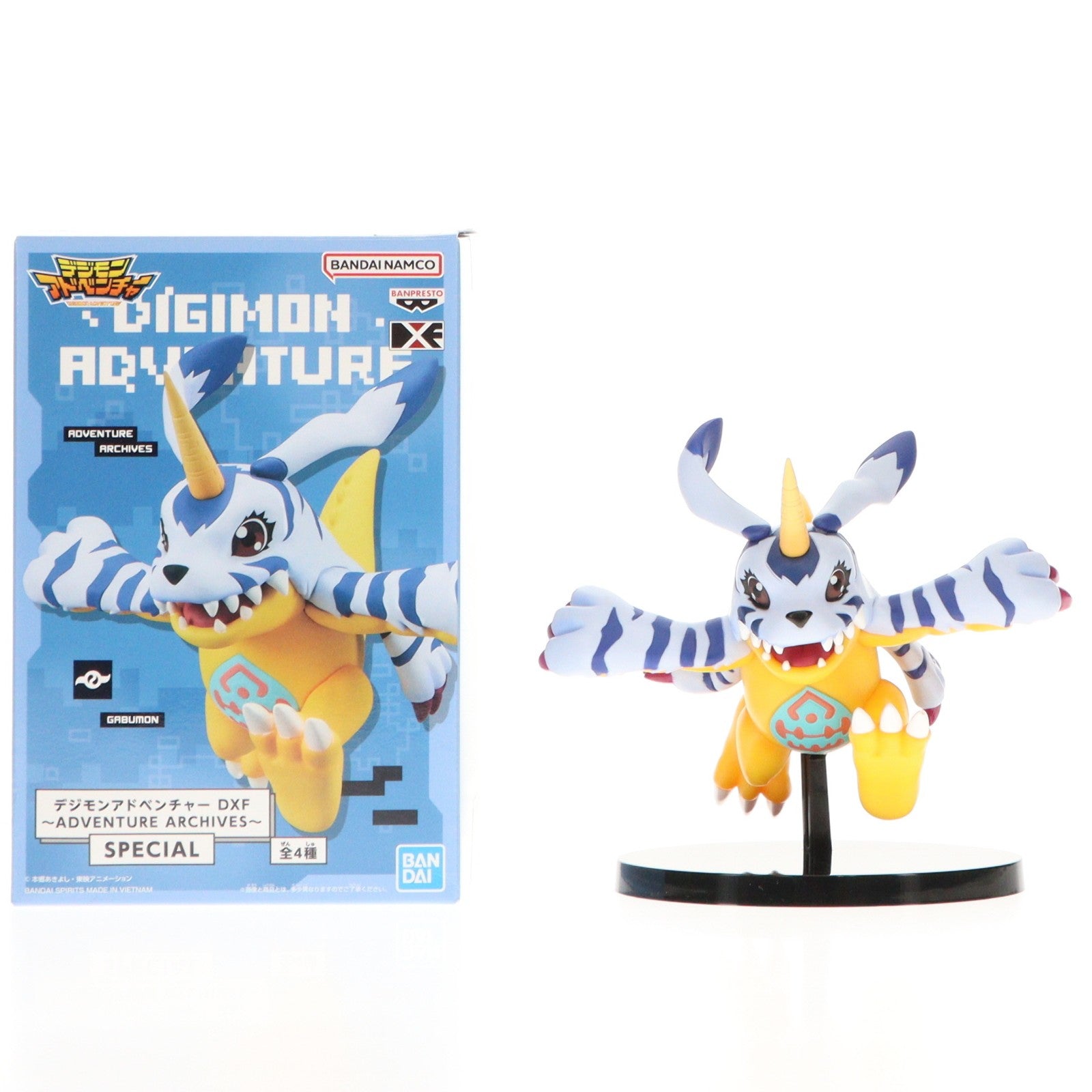 【中古即納】[FIG] ガブモン デジモンアドベンチャー DXF～ADVENTURE ARCHIVES～石田ヤマト・ガブモン フィギュア プライズ(2582992) バンプレスト(20220920)