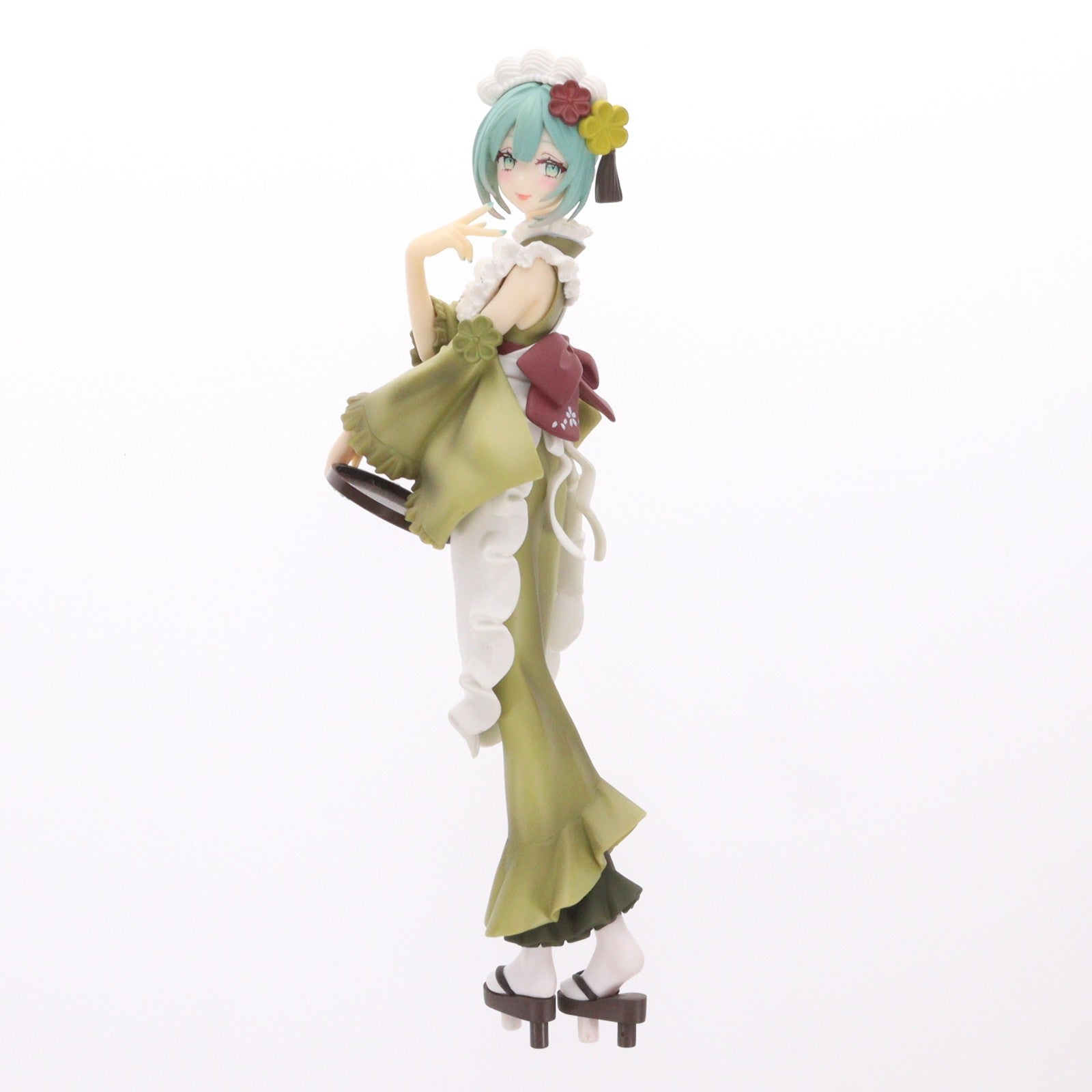 【中古即納】[FIG] 初音ミク キャラクター・ボーカル・シリーズ01 初音ミク Exc∞d Creative Figure SweetSweets-抹茶パフェ- フィギュア プライズ(AMU-PRZ14070) フリュー(20221231)