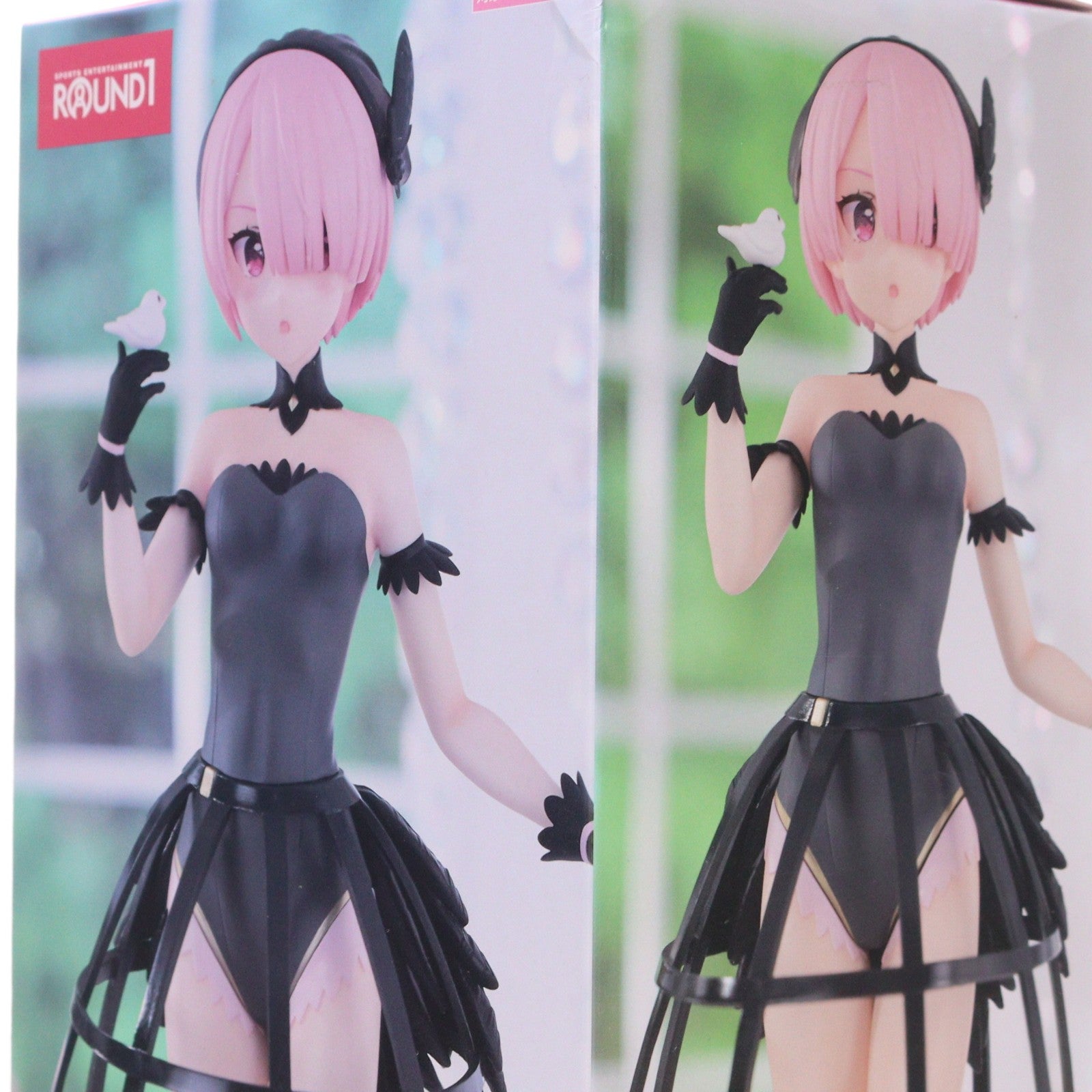 【中古即納】[FIG] ラウンドワン限定 ラム Re:ゼロから始める異世界生活 Exc∞d Creative Figure-ラム・鳥籠ドレス- フィギュア プライズ フリュー(20241231)