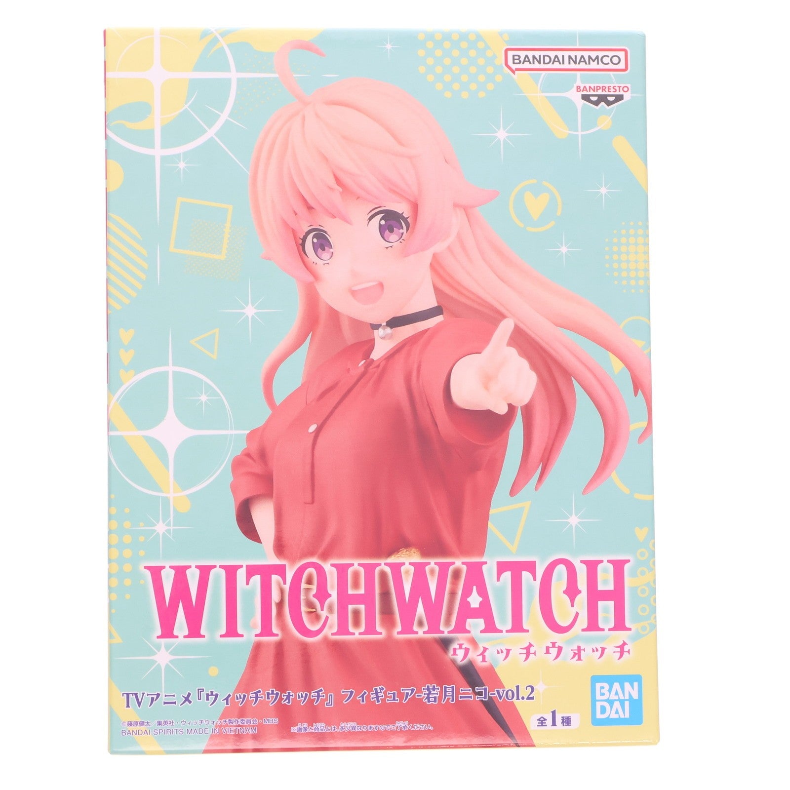 【中古即納】[FIG] 若月ニコ ウィッチウォッチ フィギュア-若月ニコ-vol.2 プライズ(2767534) バンプレスト(20250911)