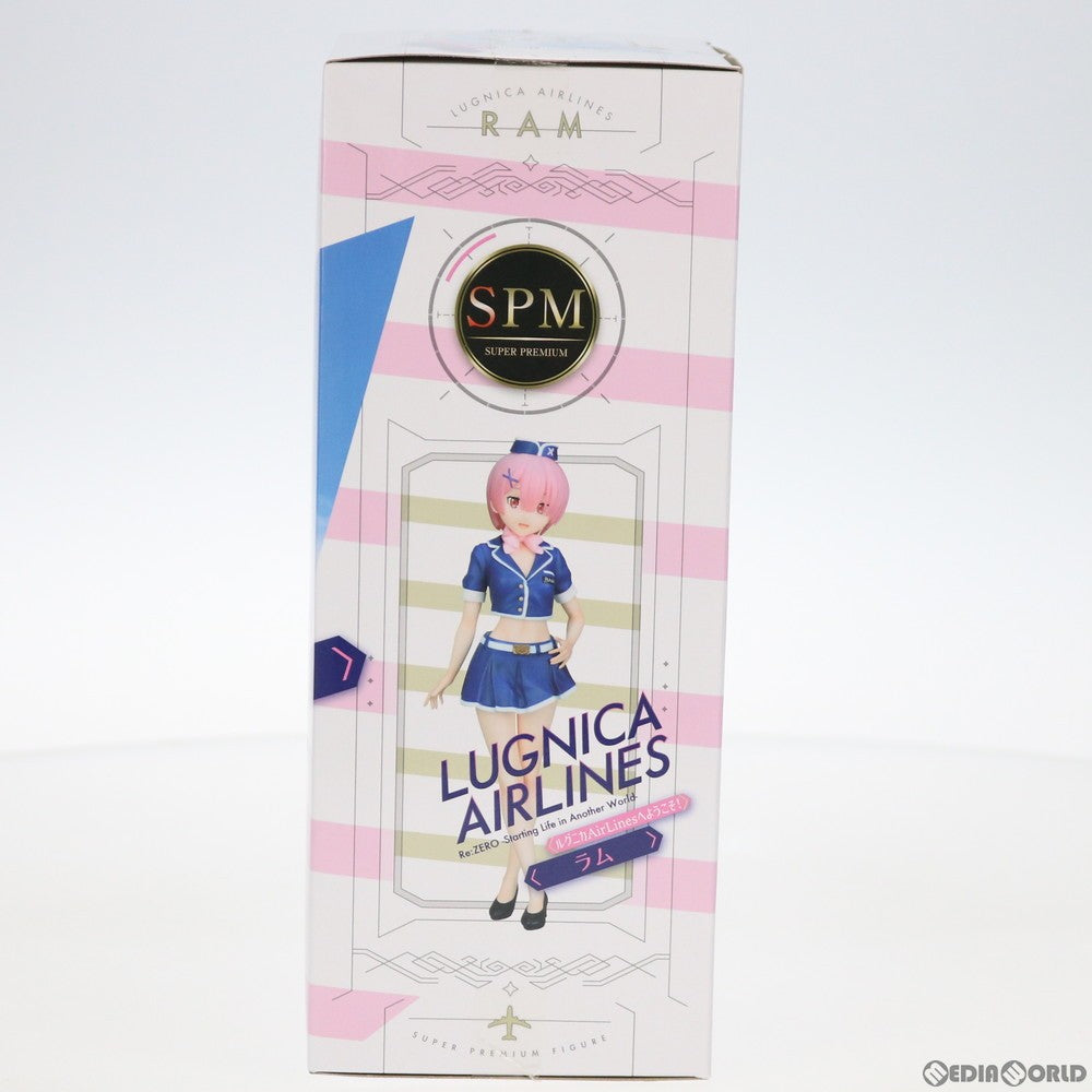 【中古即納】[FIG] ラム ルグニカAirLinesへようこそ! Re:ゼロから始める異世界生活 スーパープレミアムフィギュア『ラム』 フィギュア プライズ(1035463) セガ(20191120)