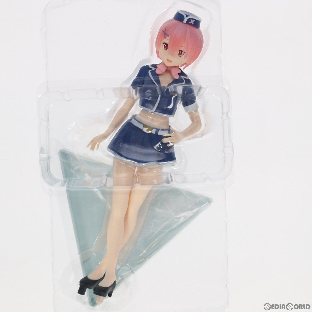 【中古即納】[FIG] ラム ルグニカAirLinesへようこそ! Re:ゼロから始める異世界生活 スーパープレミアムフィギュア『ラム』 フィギュア プライズ(1035463) セガ(20191120)