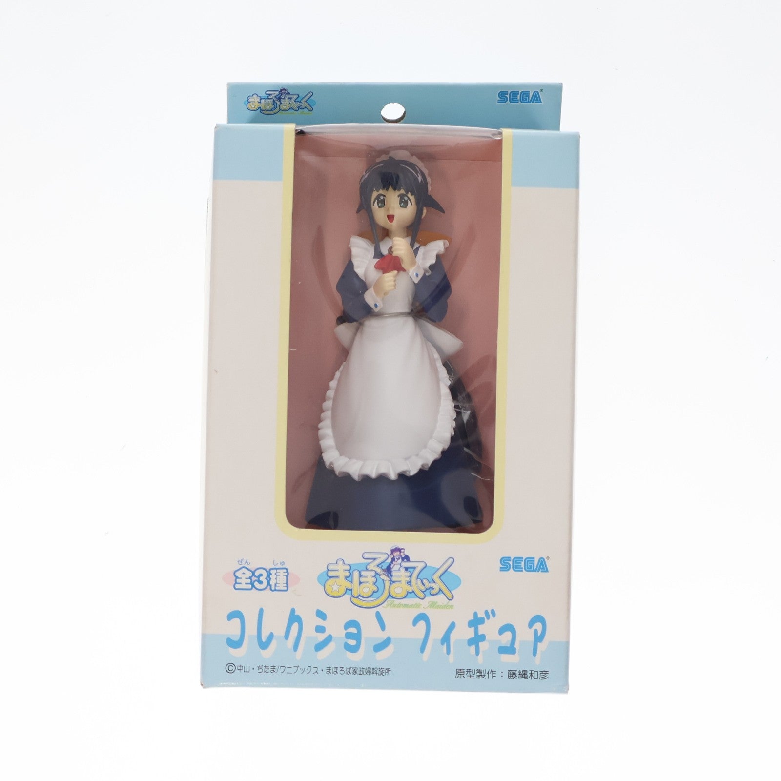 【中古即納】[FIG] 安藤まほろ メイド服(掃除)Ver.「まほろまてぃっく」コレクション フィギュア プライズ セガ(19991231)